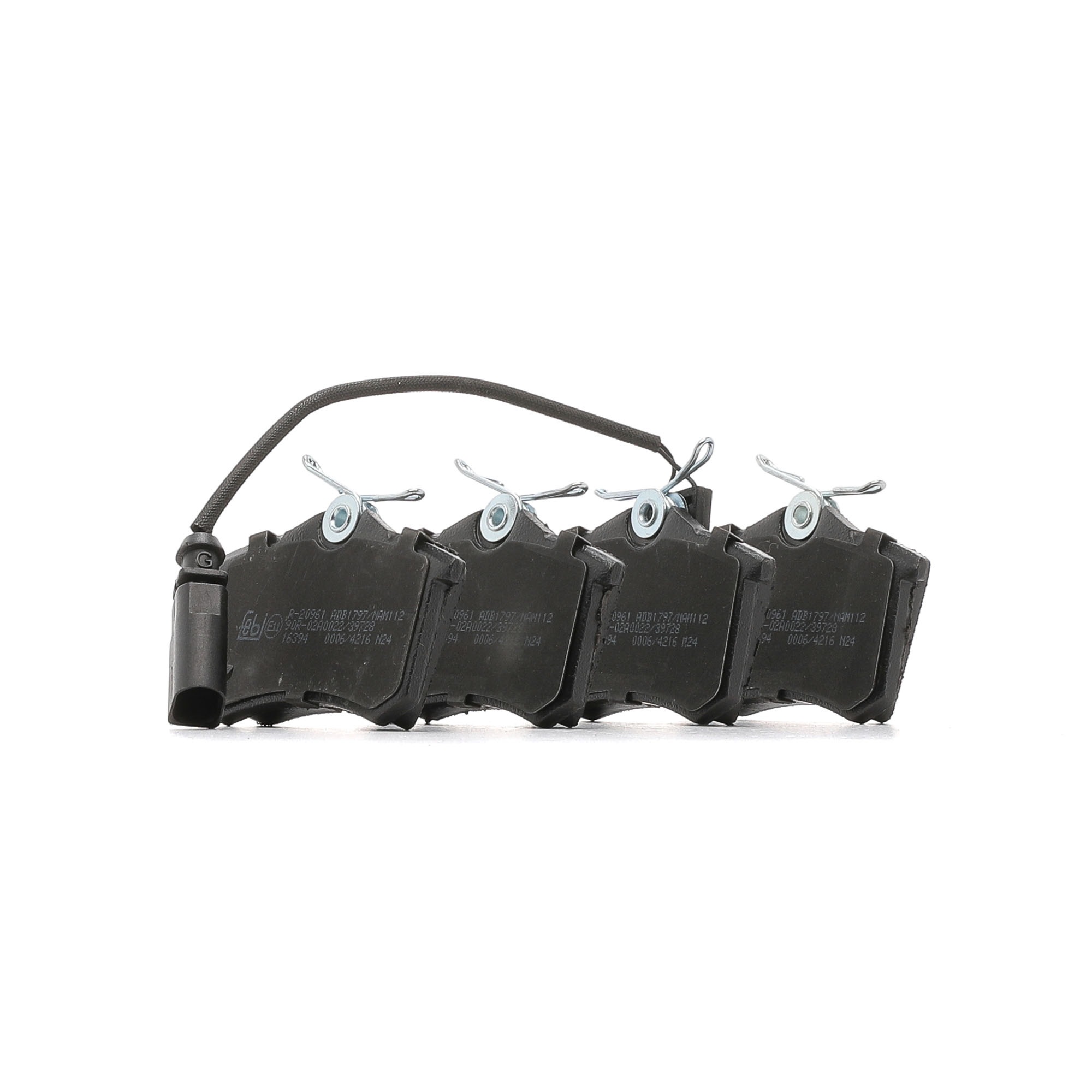 Bremsbeläge 16394 FEBI BILSTEIN 1207518 VW, AUDI, FORD, SEAT, SATURN
