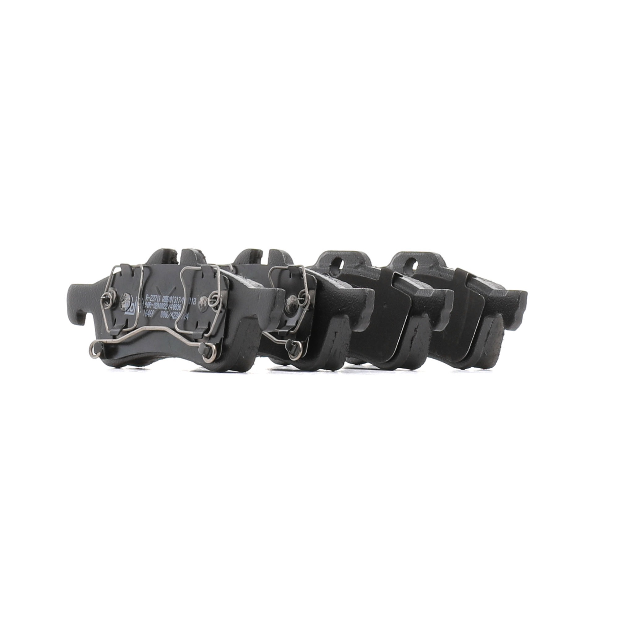 FEBI BILSTEIN 16469 Juego de pastillas de freno Ancho: 43,8mm, Espesor 1: 16,5mm