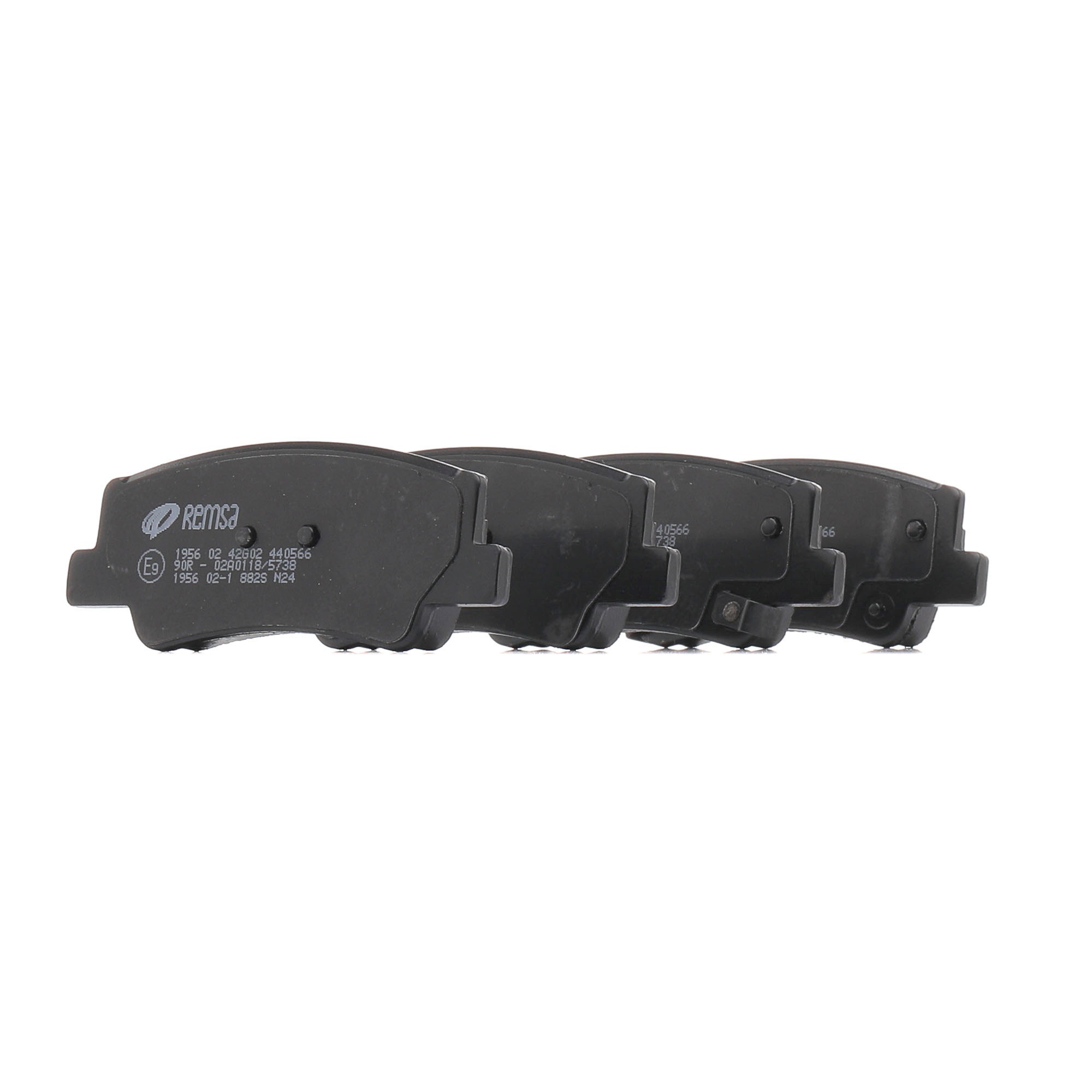 Brake pad set, disc brake REMSA 1956.02 rating