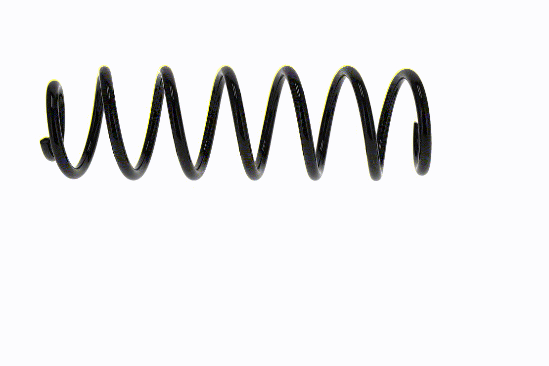 Fahrwerksfeder 550200047R VAICO V46-1381 RENAULT