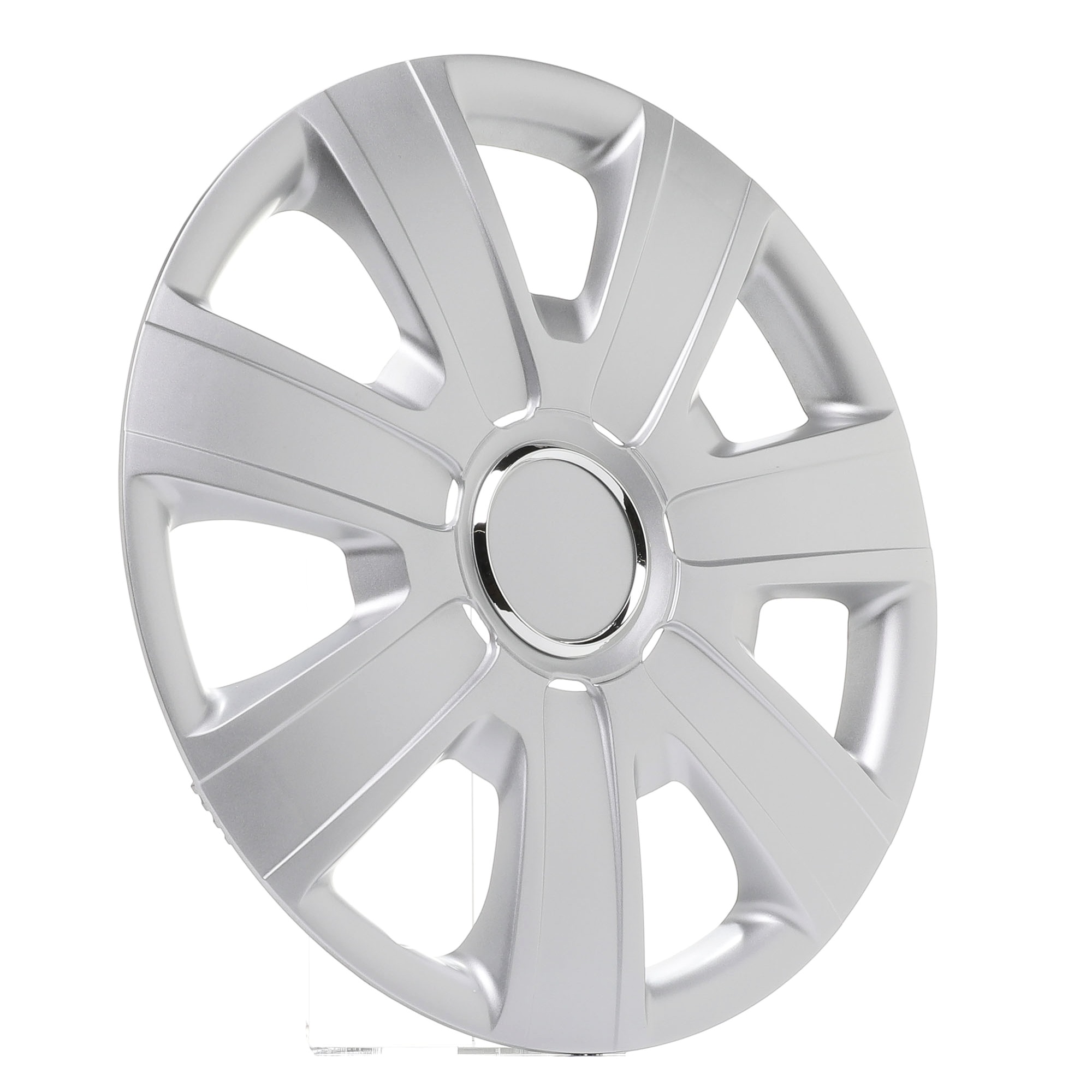 Side view of RIDEX 100009A0008 Wheel covers 14Inch, silver