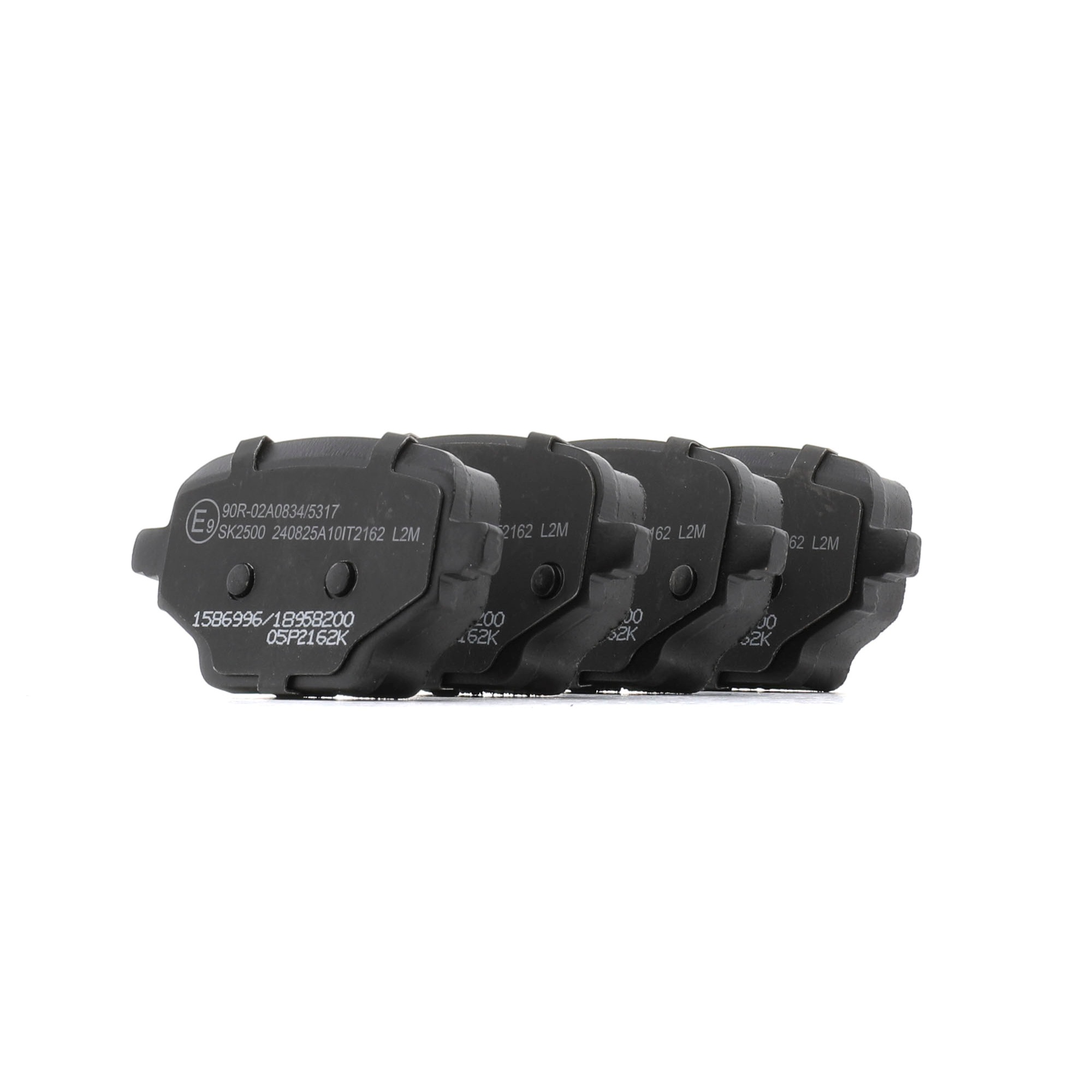 Plaquettes de frein 39166045 RIDEX 402B1960 OPEL, PEUGEOT, CITROЁN, VAUXHALL