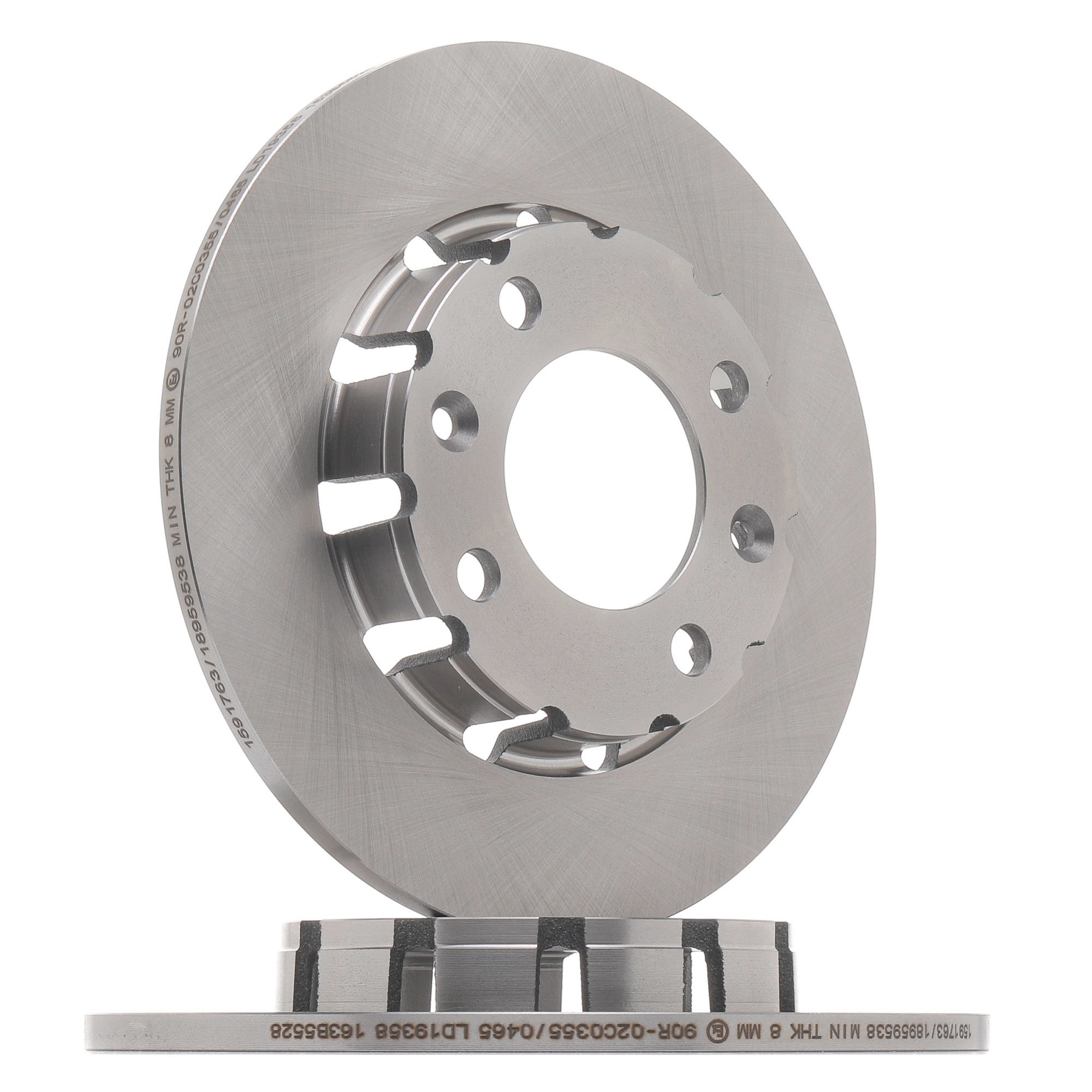 Disque de frein 16 435 741 80 RIDEX 82B3225 OPEL, PEUGEOT, CITROЁN, DS, VAUXHALL