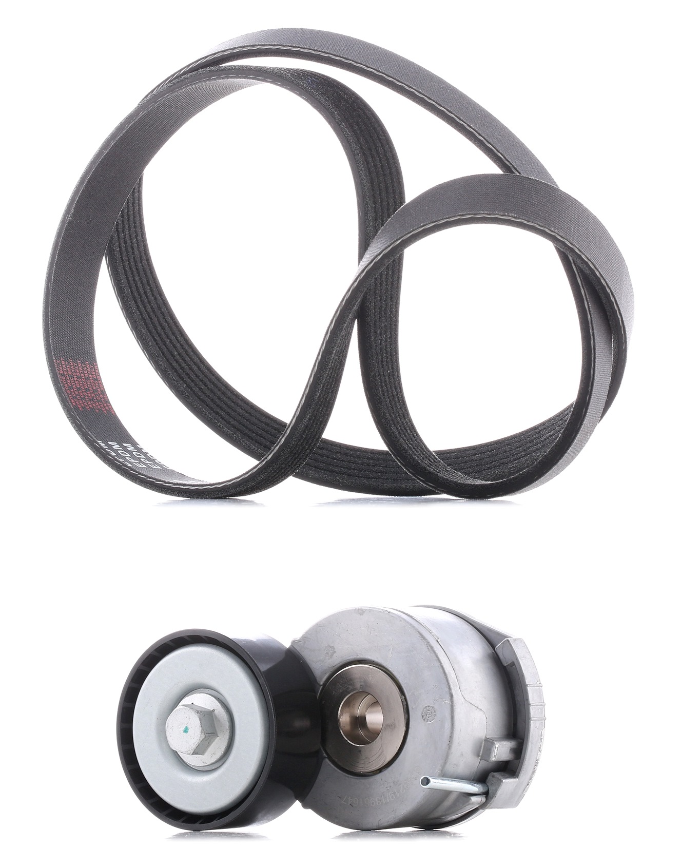 Keilrippenriemensatz 542R0125P RIDEX PLUS 1683960 OPEL, FORD, PEUGEOT, TOYOTA, CITROЁN