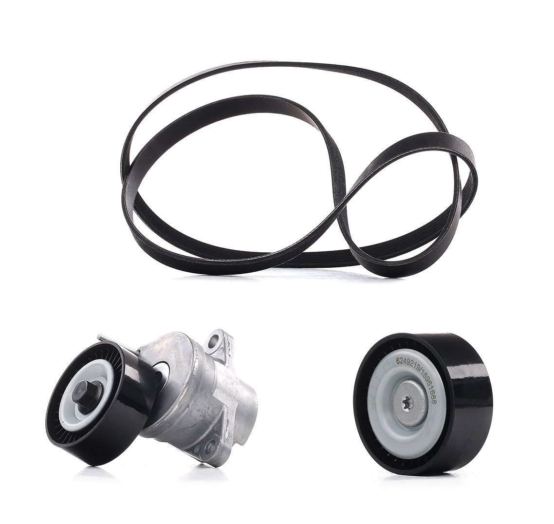 Keilrippenriemensatz 542R0076P RIDEX PLUS 6340621 OPEL, VAUXHALL, HOLDEN