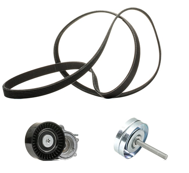 Комплект пистов ремък 03E 260 849A RIDEX PLUS 542R0225P BMW, MERCEDES-BENZ, VW, AUDI, OPEL