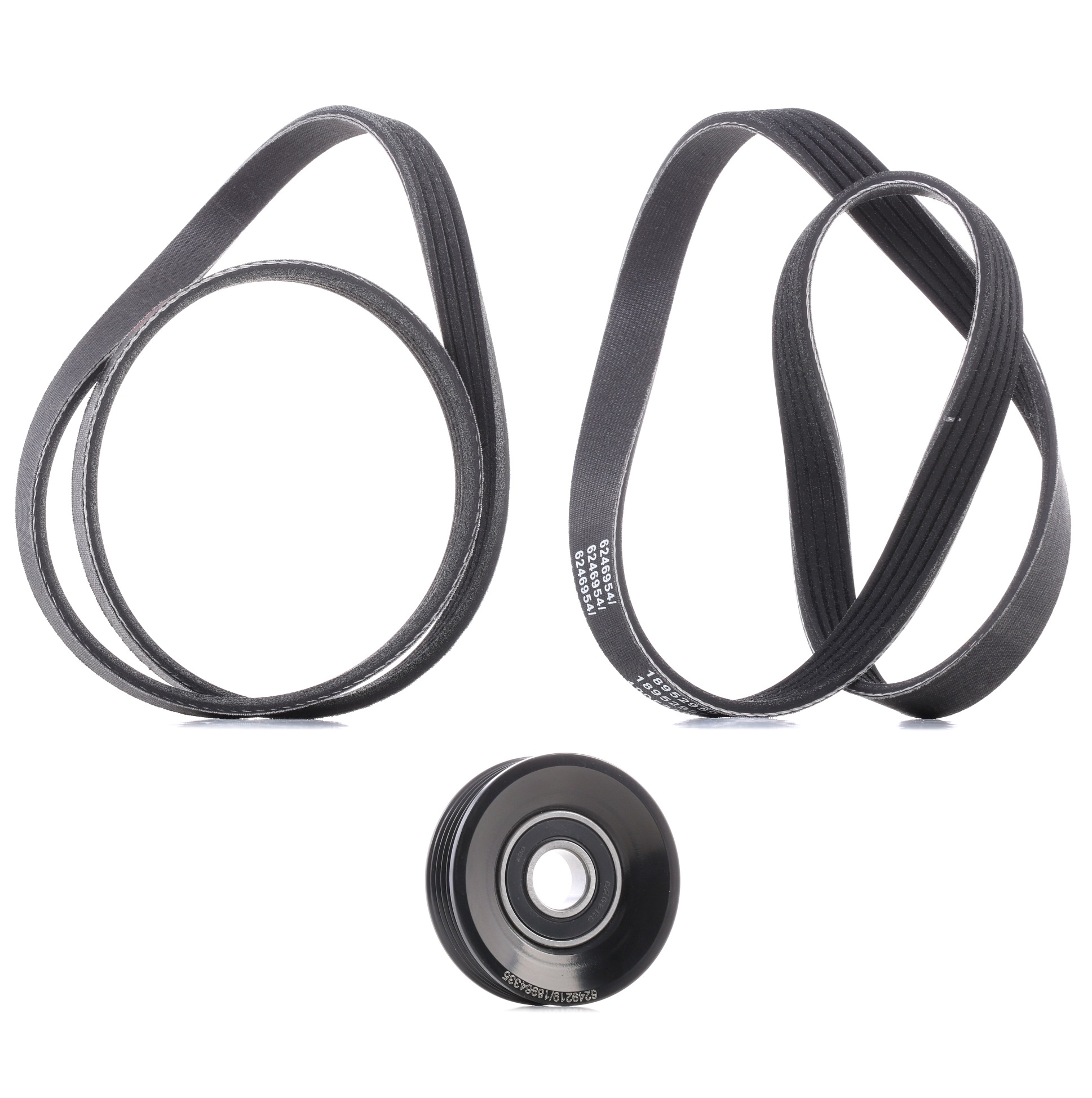 RIDEX PLUS 542R0137P Kit complet de courroies d'accessoire Subaru Forester SG 2.5 AWD (SG9) 211 CV Essence 2005