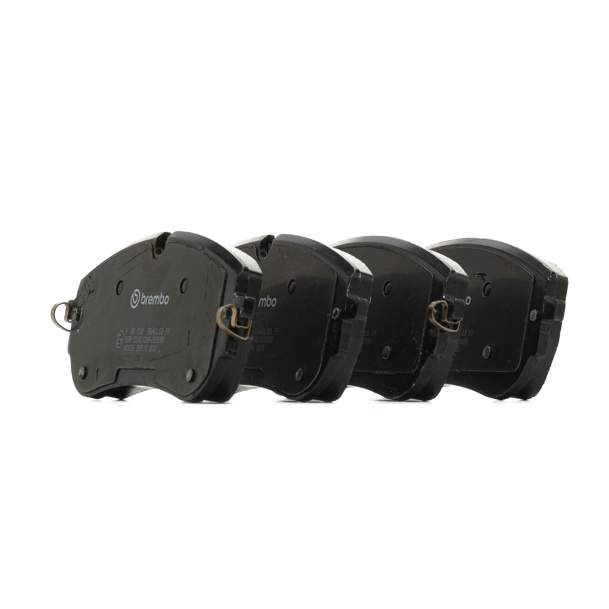 Bremsbeläge P 36 038 BREMBO LR160477 LAND ROVER, JAGUAR