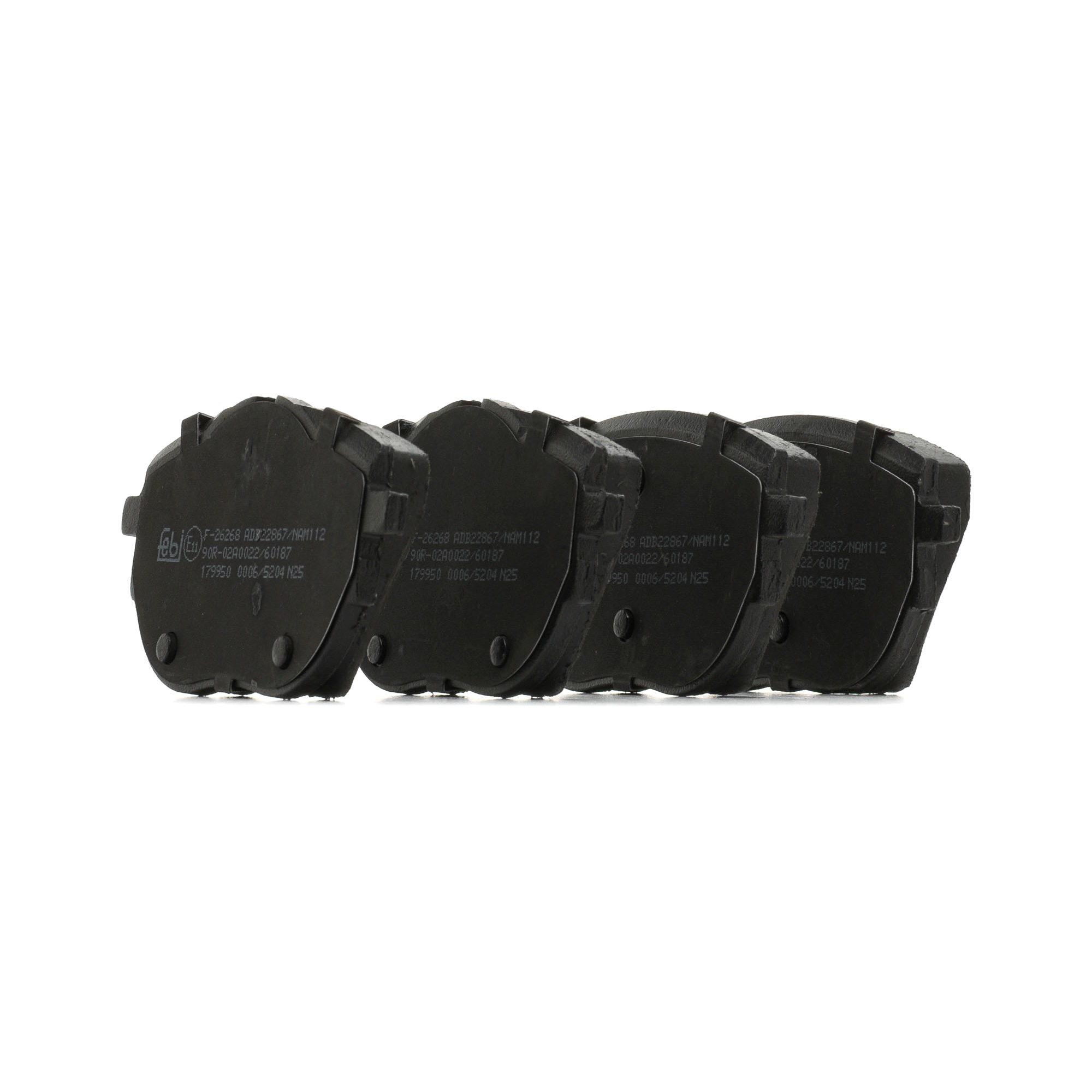 Bremsbeläge 179950 FEBI BILSTEIN 7la698151 VW, AUDI, SKODA, SEAT