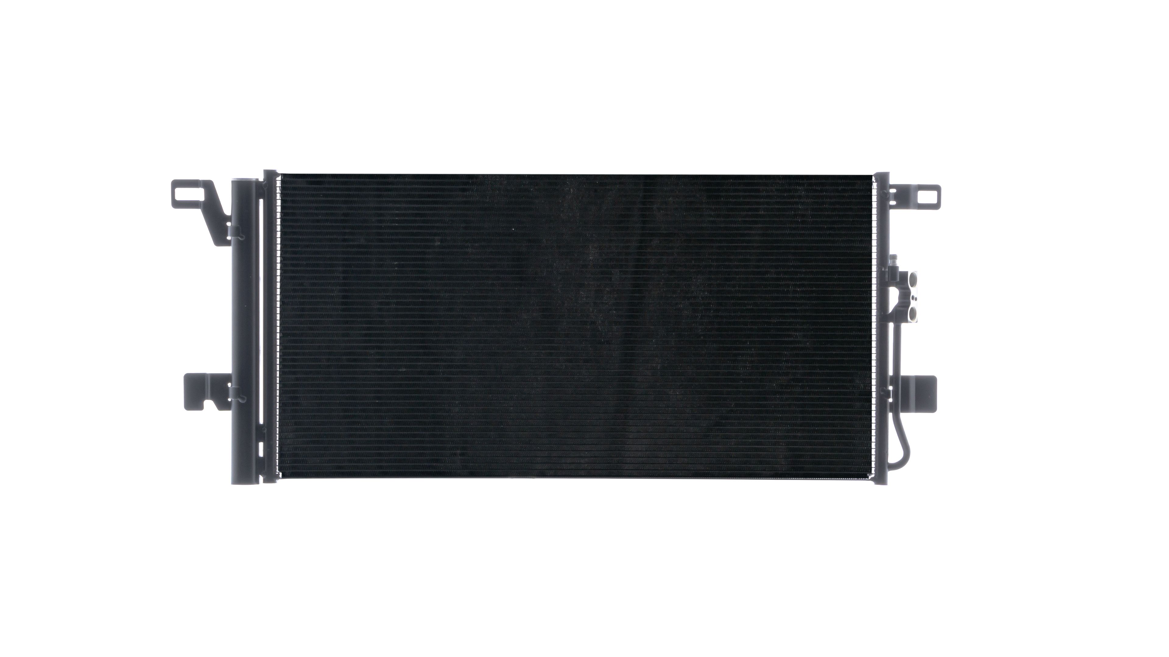 Klimakondensator AC 1079 000S MAHLE ORIGINAL 80A816411M VW, AUDI