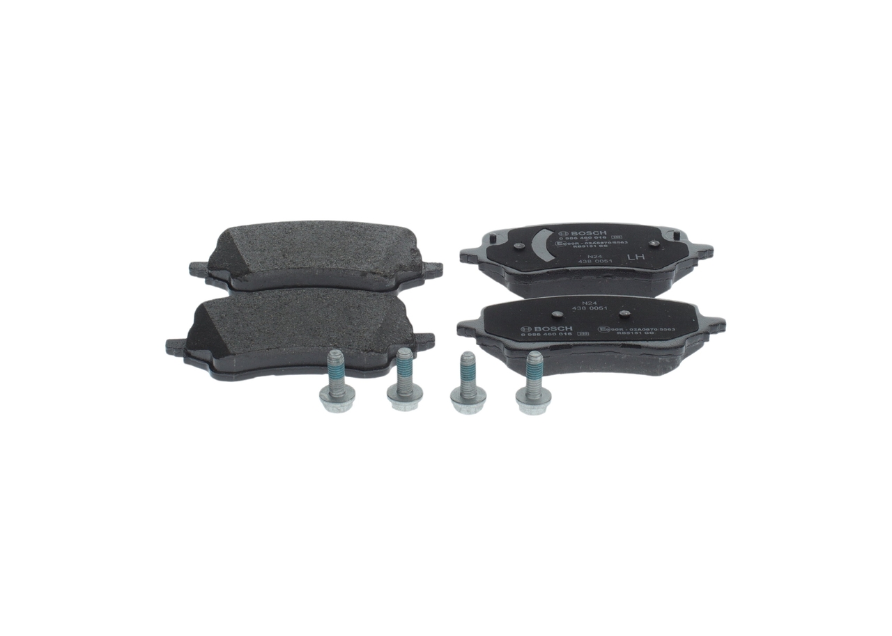 Bremsbeläge 0 986 460 016 BOSCH 2425653 FORD