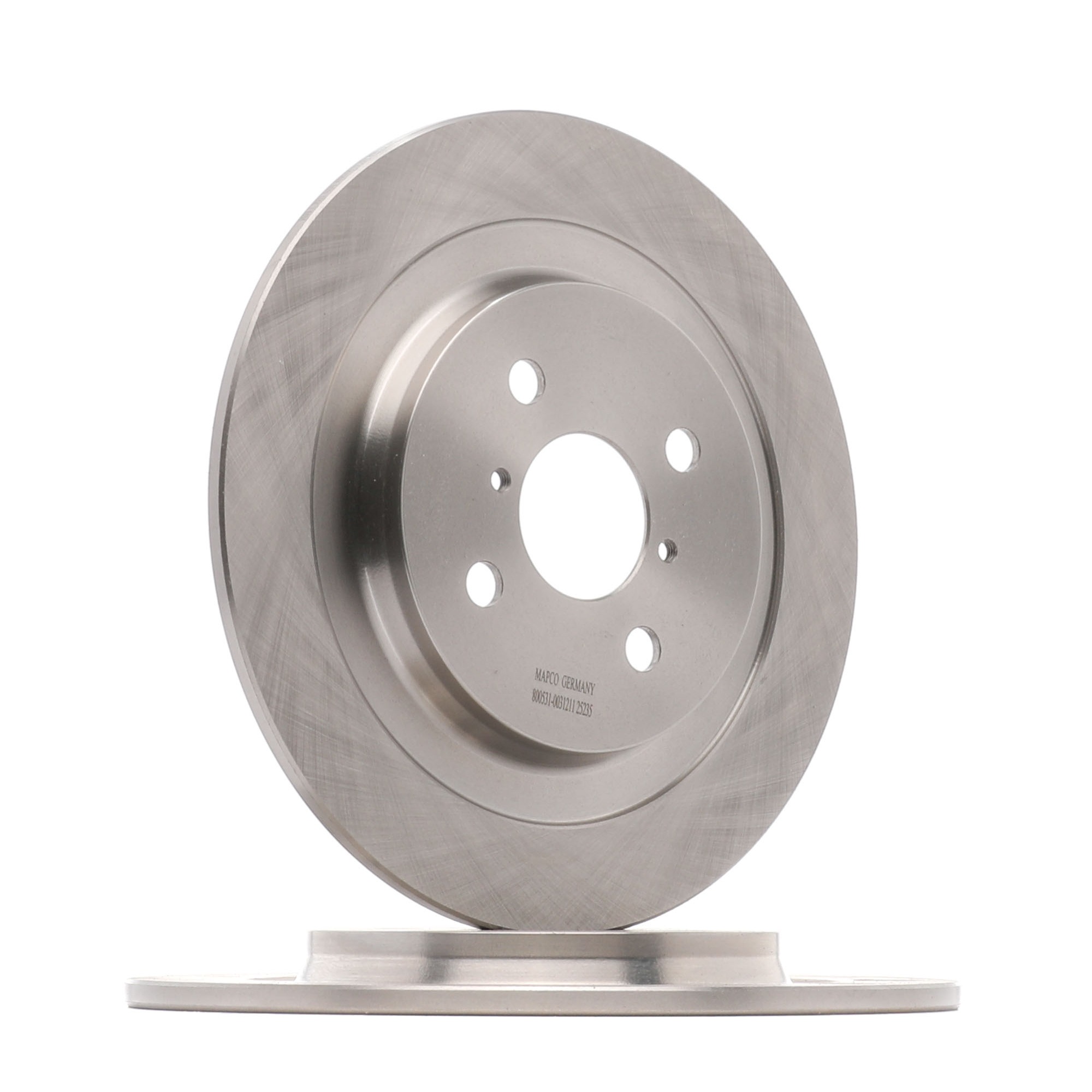 MAPCO 47008 Remschijven en blokken Ø: 278mm, Remschijfdikte: 9mm