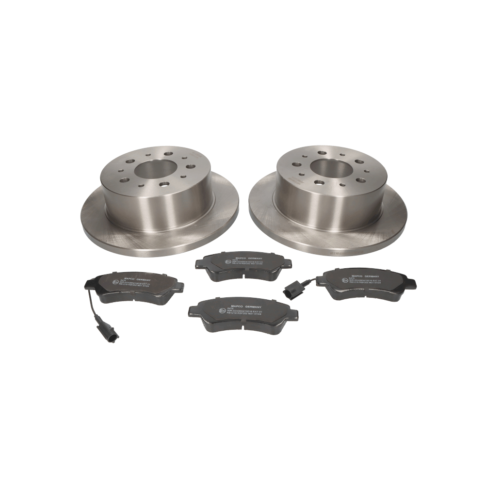 original Brake discs and pads set MAPCO DISPATCH