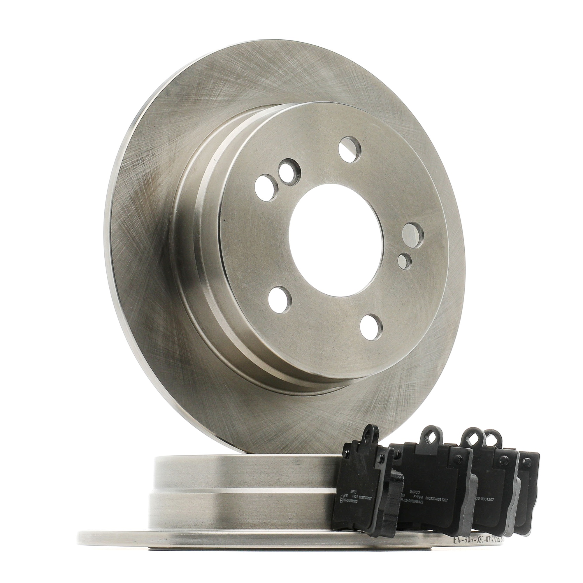 Disques et plaquettes de freins A 202 423 0012 MAPCO 47737 MERCEDES-BENZ