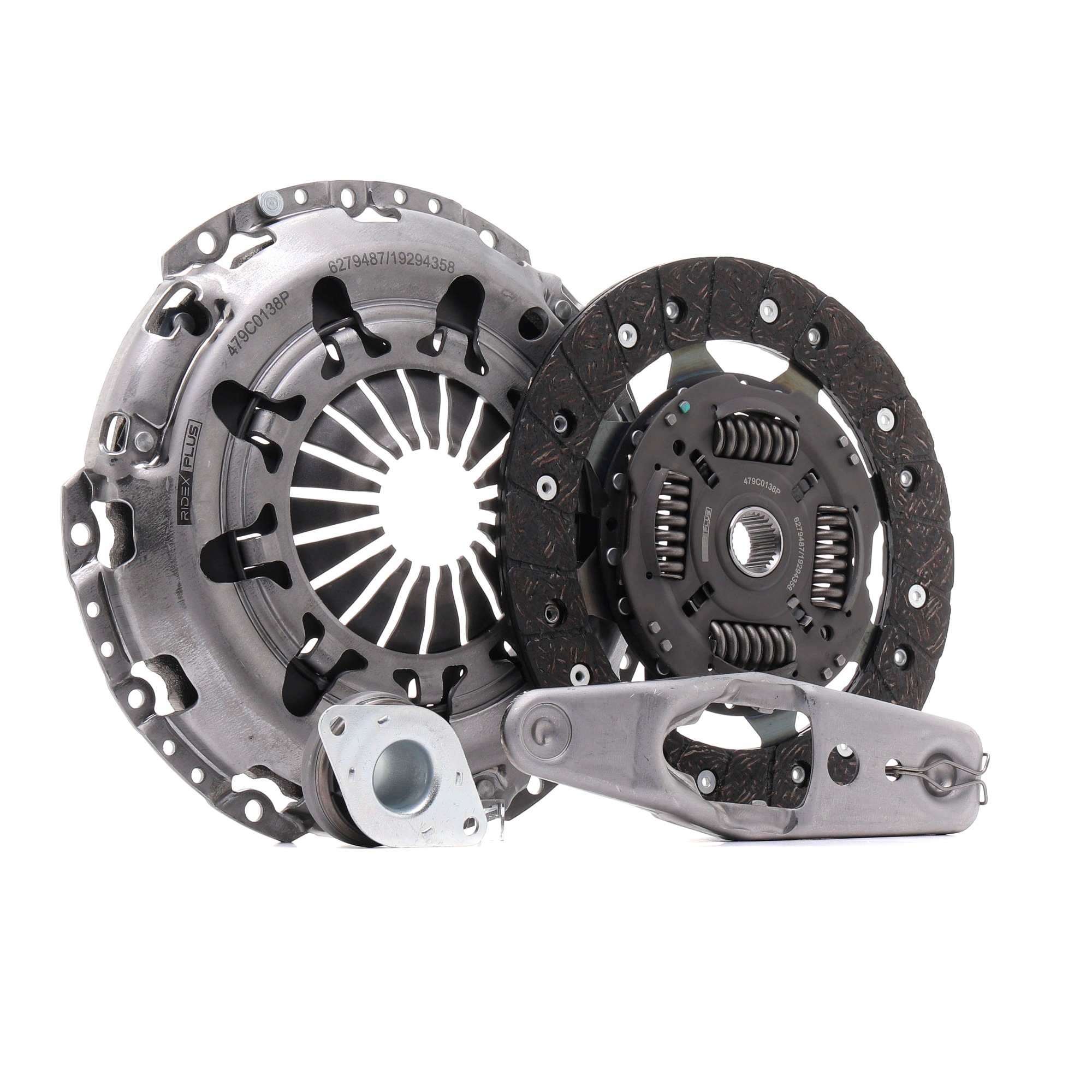 RIDEX PLUS 479C0138P Kupplungssatz komplett AUDI A1 1.2 TFSI 86 PS Benzin