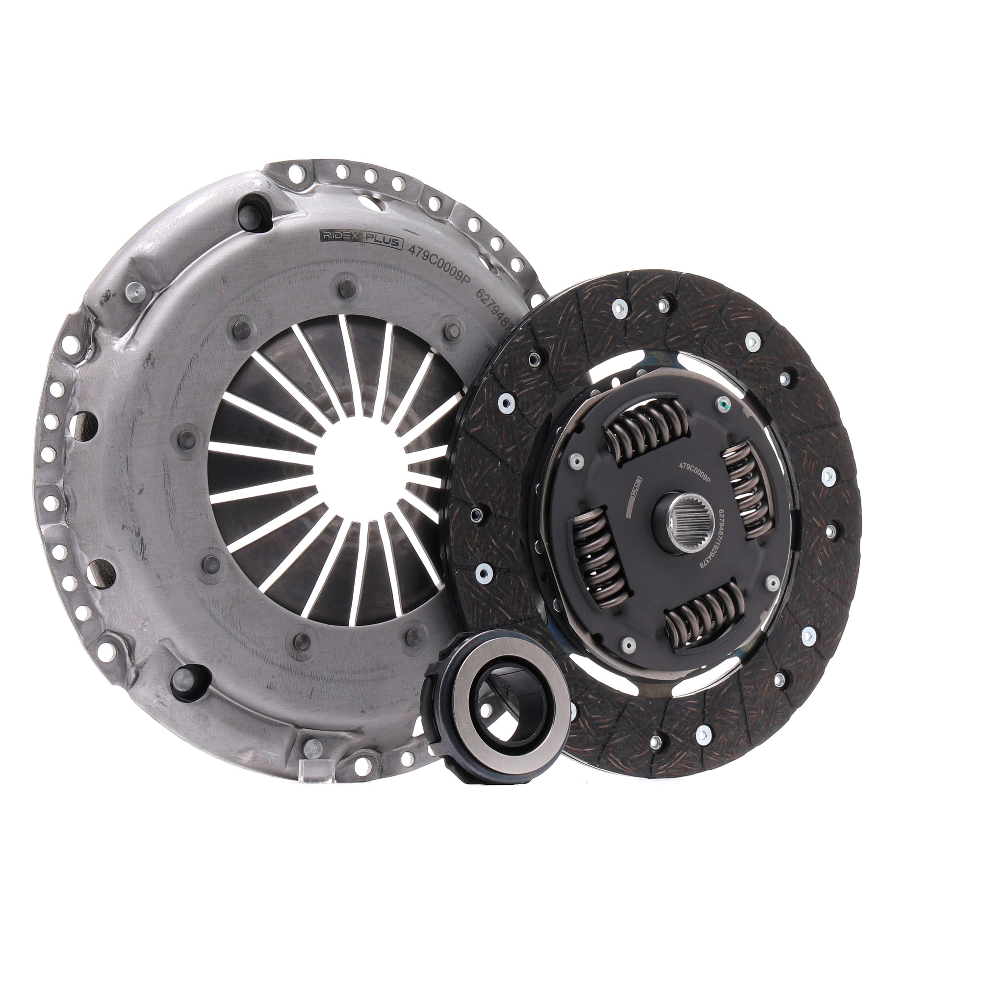 Kupplungssatz 479C0009P RIDEX PLUS 021198141X VW, MERCEDES-BENZ, AUDI, SKODA, SEAT