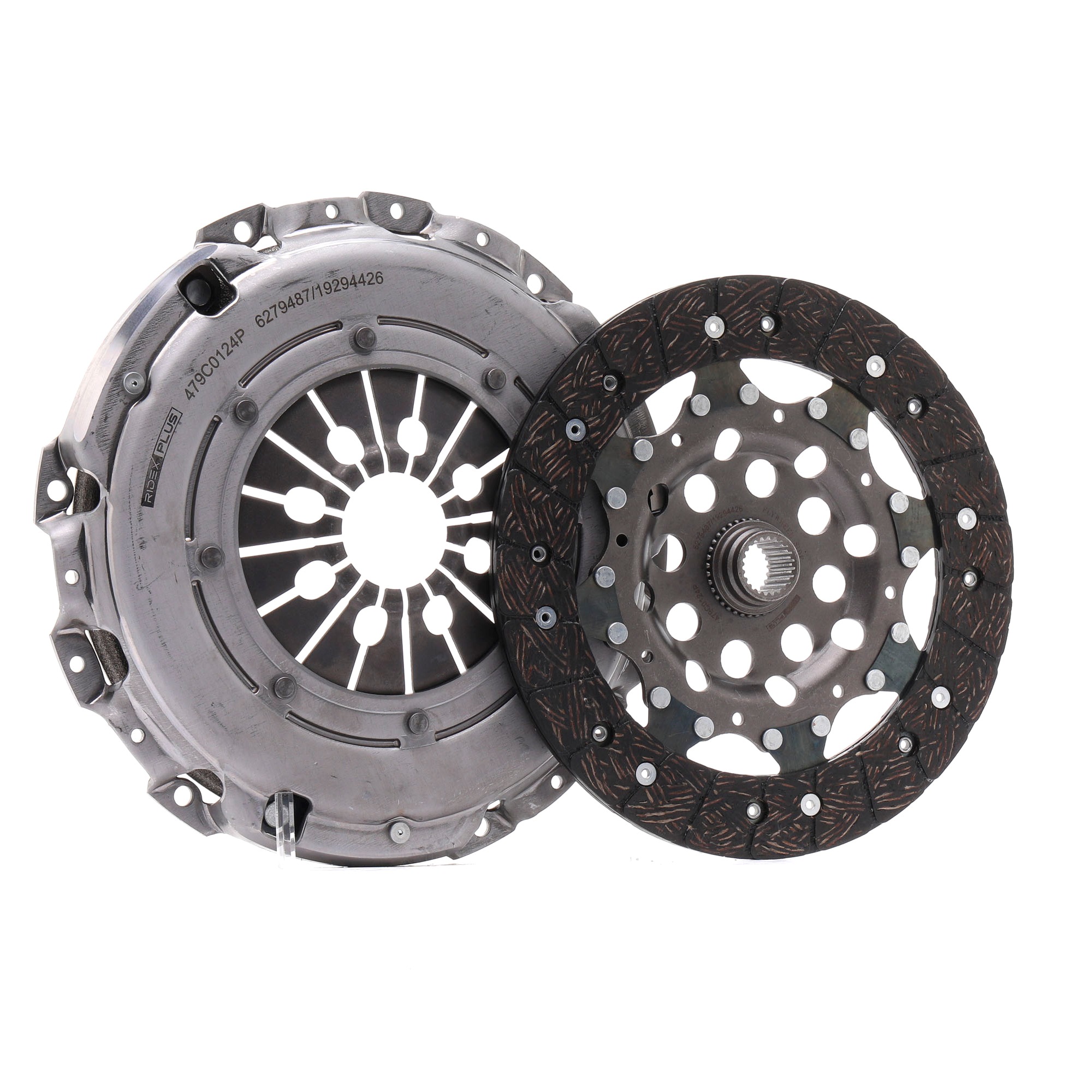 Kupplungssatz 479C0124P RIDEX PLUS 04L141015AX VW, AUDI, SKODA, SEAT