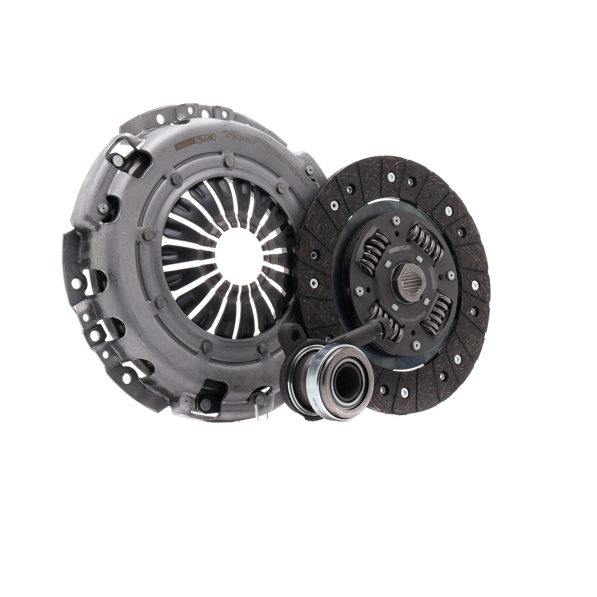 Kupplungssatz 479C0091P RIDEX PLUS 93190017 OPEL, VAUXHALL