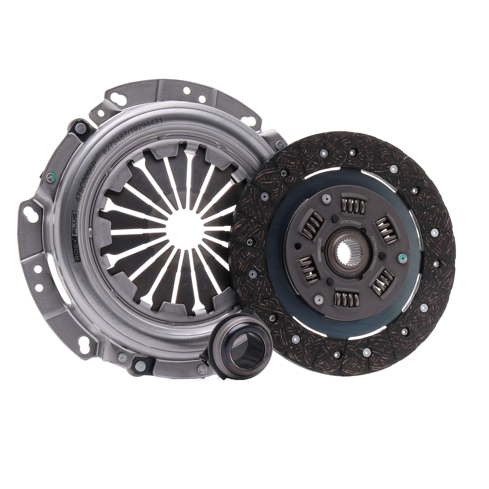 RIDEX PLUS 479C0096P Kupplung komplett RENAULT CLIO 1.4 16V 95 PS Benzin
