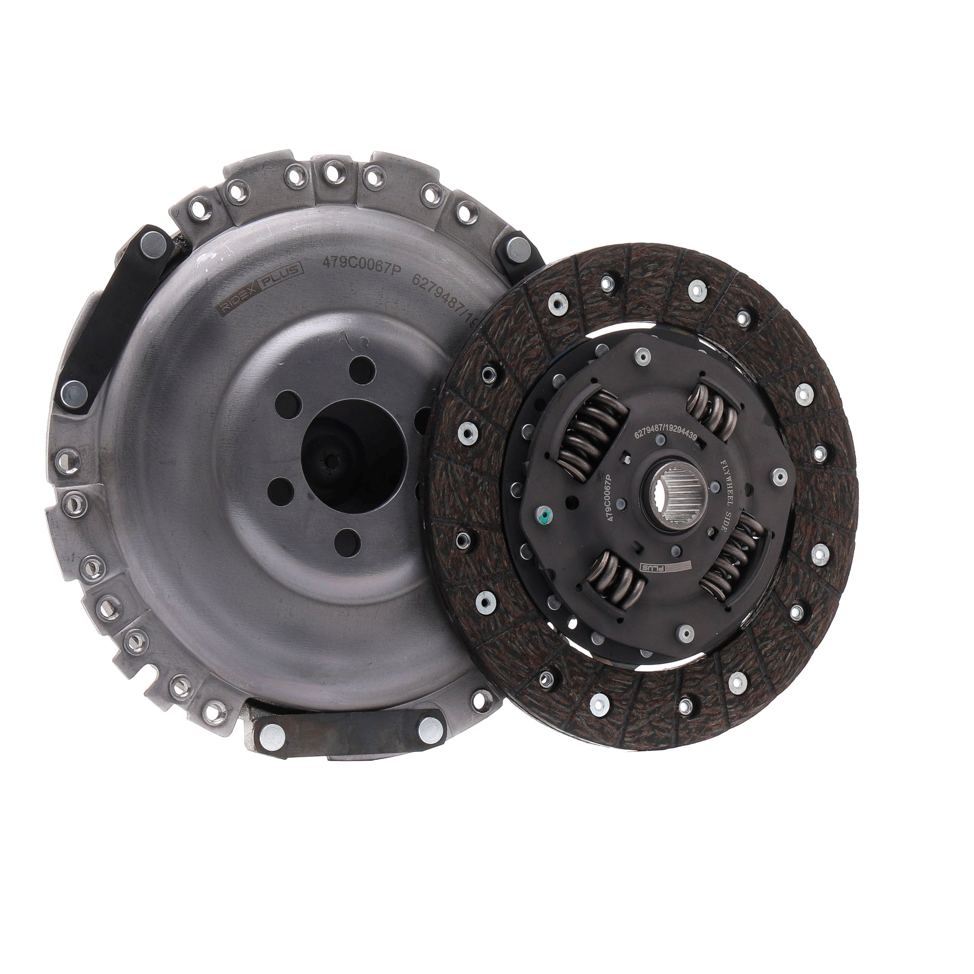 Kupplungssatz 479C0067P RIDEX PLUS 36198141 VW, AUDI, SKODA, SEAT