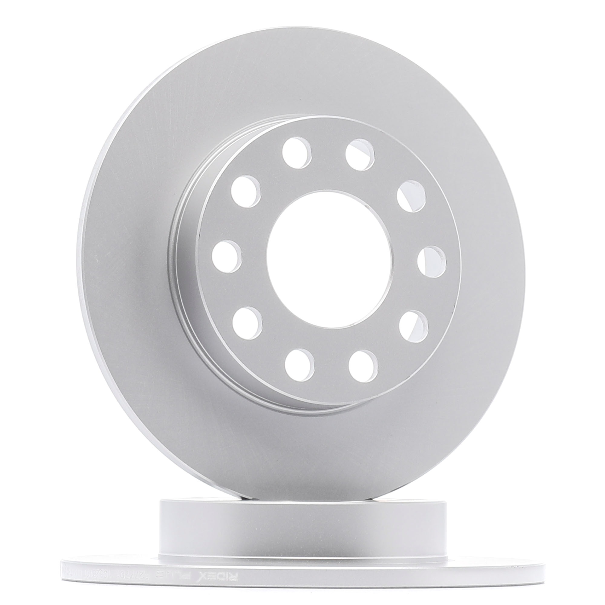 Remschijf 8E0.615.601B RIDEX PLUS 82B0706P VOLKSWAGEN, AUDI, SKODA, SEAT, PORSCHE