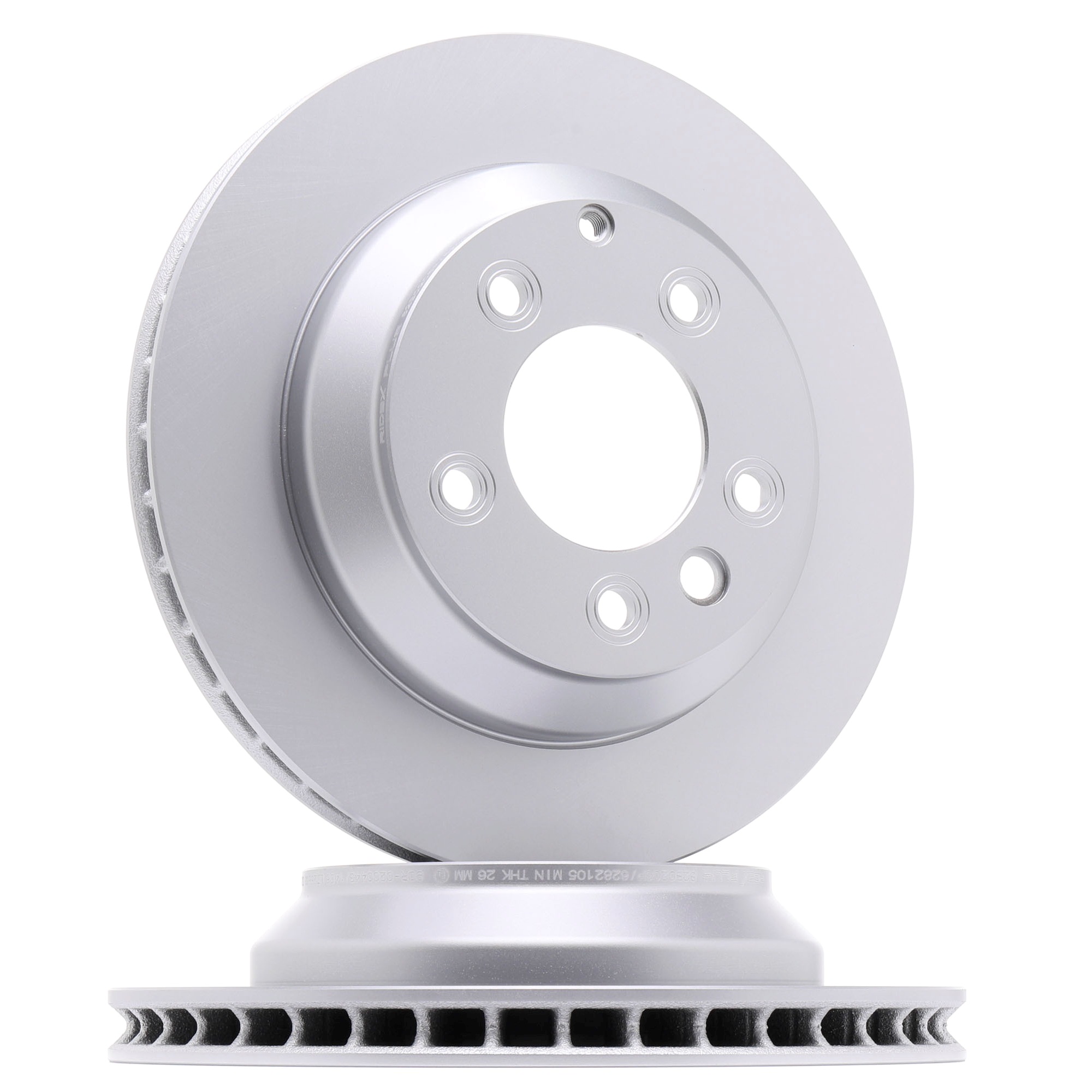 RIDEX PLUS 82B0206P Bremsscheibe PORSCHE CAYENNE 4.8 Turbo 520 PS Benzin