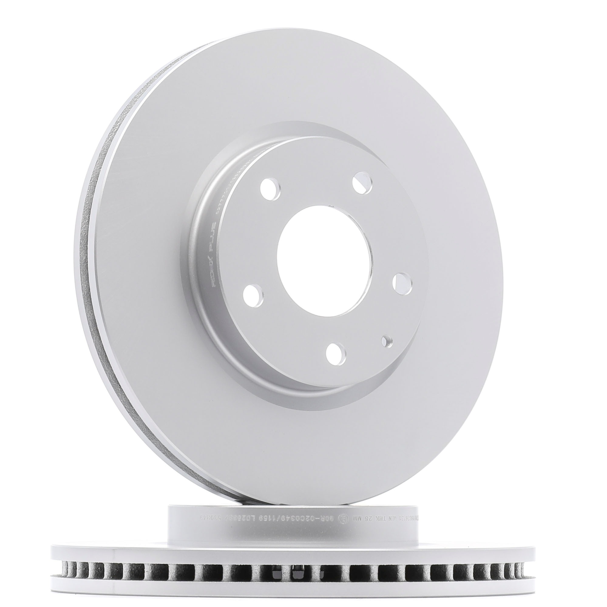 RIDEX PLUS 82B0760P Disque de frein Mazda 6 Berline 2.0 (GJEFP) 155 CV Essence 2015