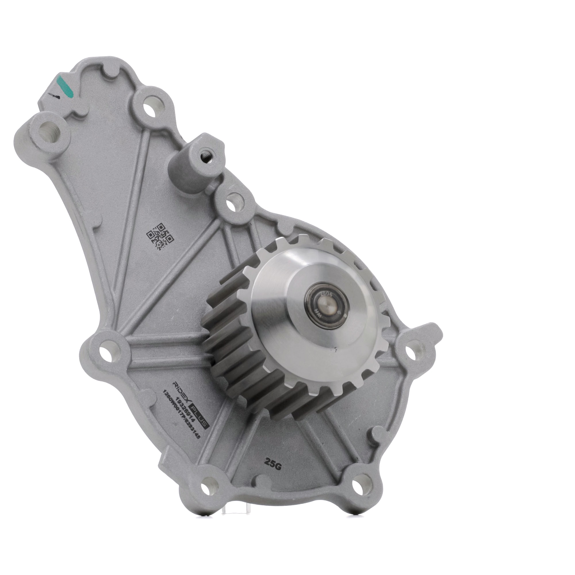 RIDEX PLUS 1260W0017P Wasserpumpe PEUGEOT PARTNER 1.6 BlueHDi 120 PS Diesel