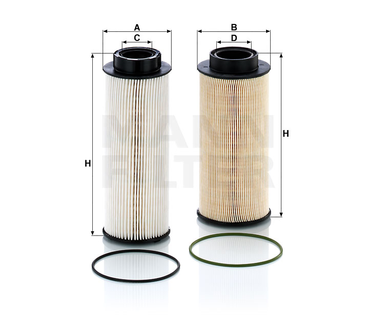 Kraftstofffilter PU 10 016-2 z MANN-FILTER 1736251 FORD, SAAB