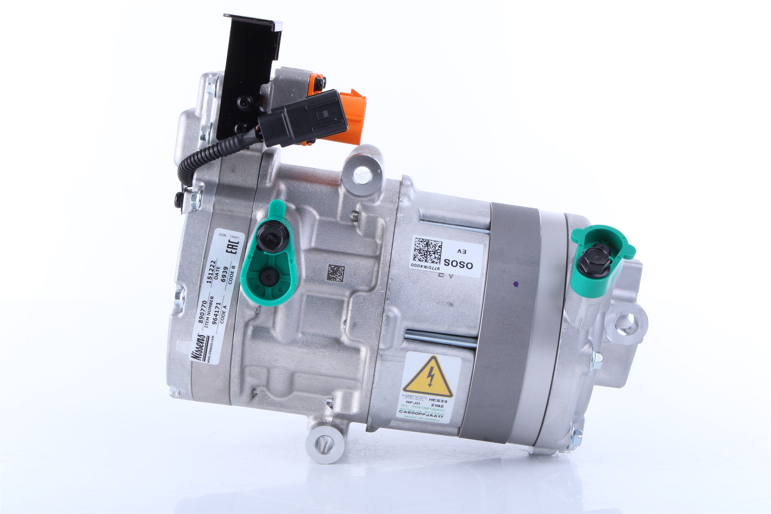 NISSENS 890770 aircopomp Kia NIRO 2020 prijs