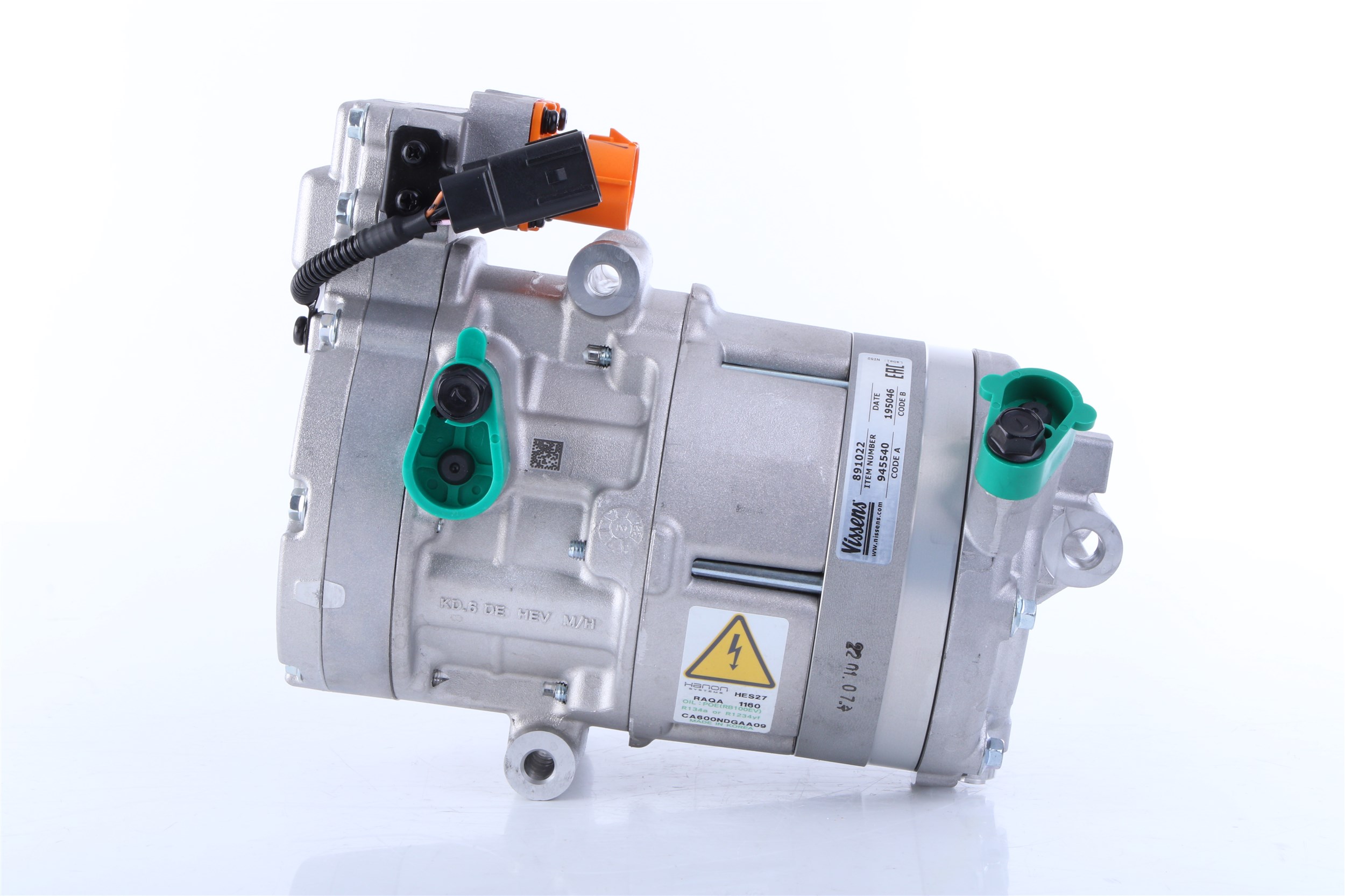 NISSENS 891022 aircopomp Kia Niro DE prijs