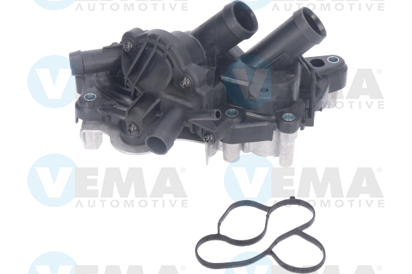 Brida de refrigerante 04E121116C VEMA 460261 VOLKSWAGEN, SEAT, AUDI, SKODA, CUPRA