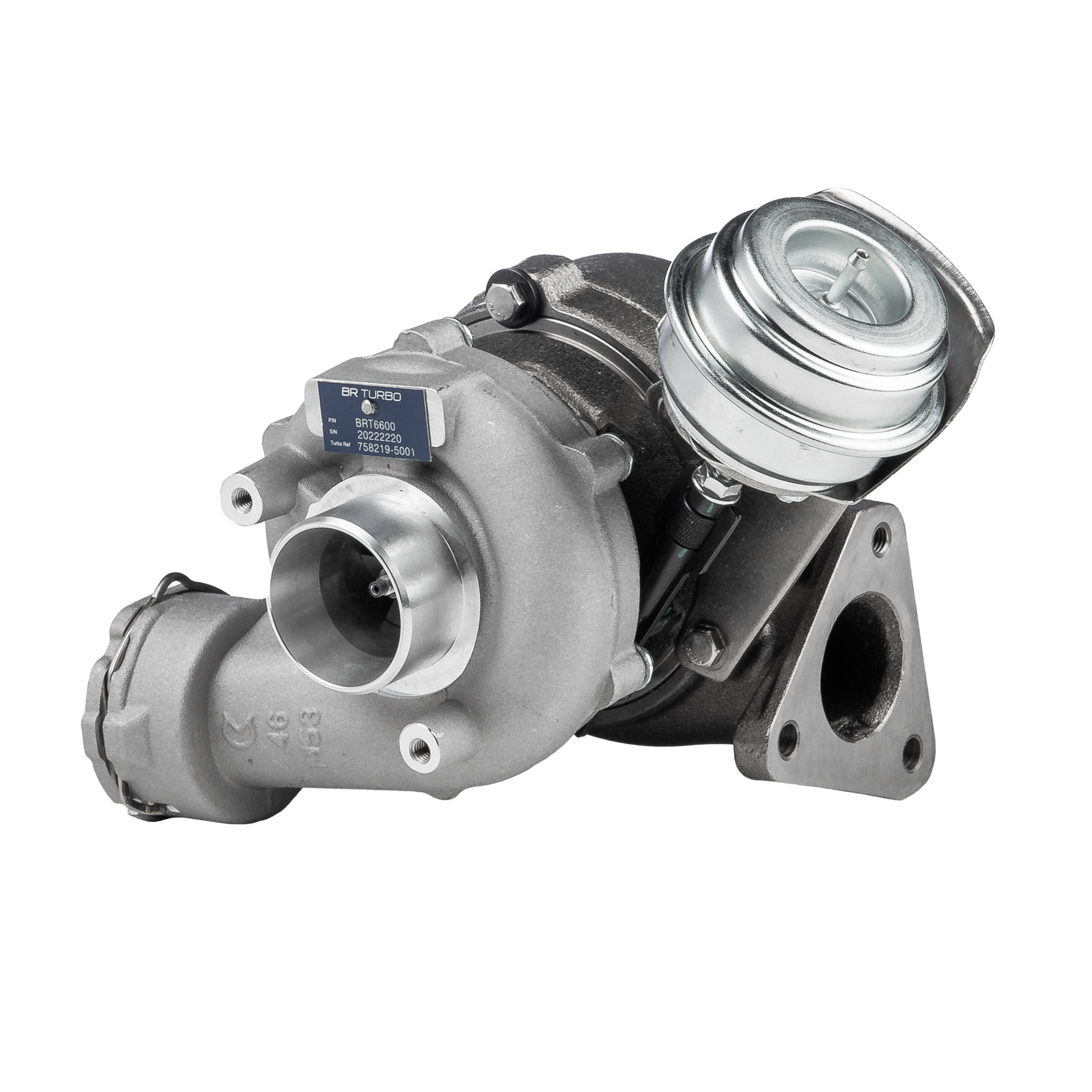 Turbolader BRT6600 BR Turbo 03G145702C VW, AUDI, SKODA, SEAT, HYUNDAI