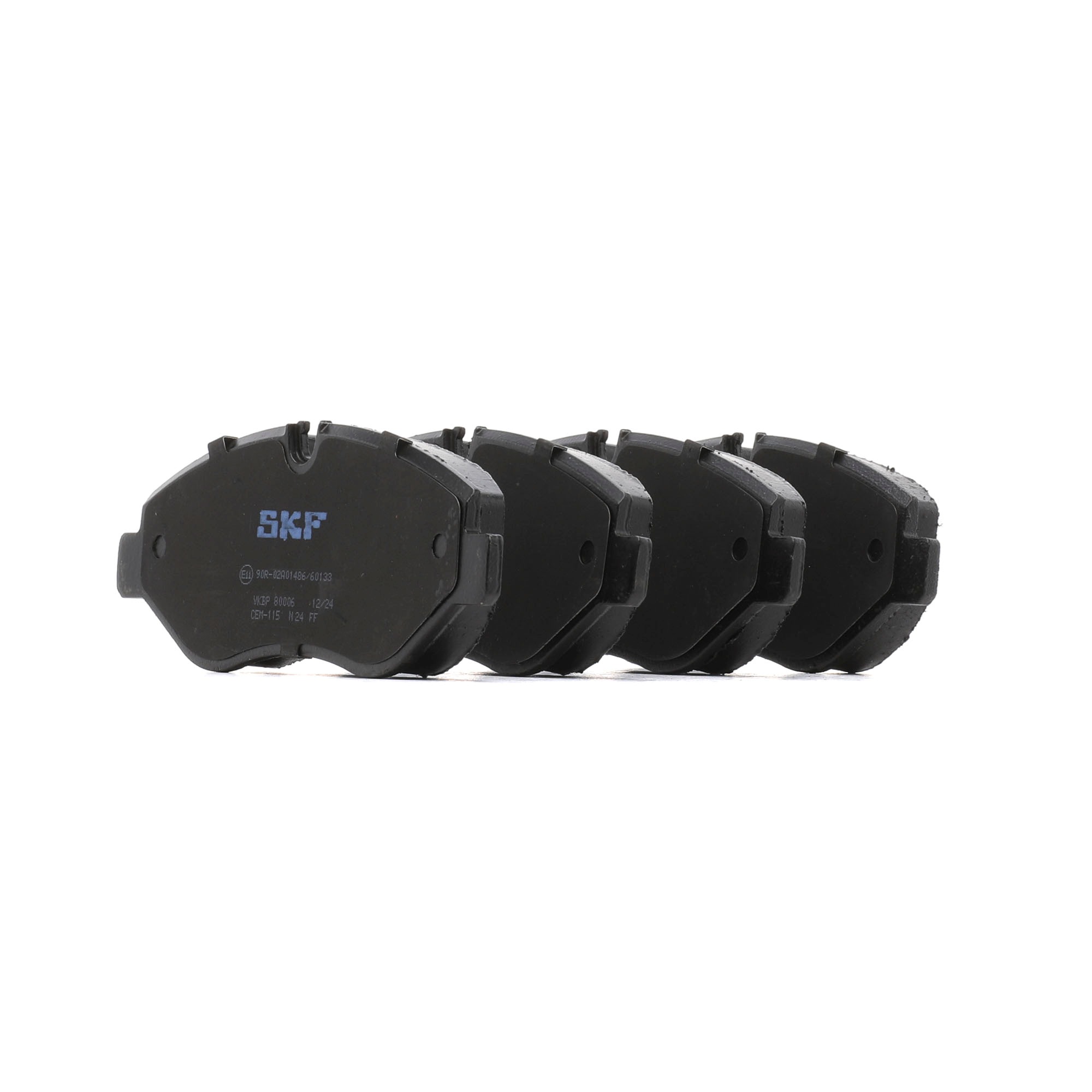 SKF VKBP 80006 Plaquettes de frein Hauteur: 67mm, Épaisseur: 20,8mm