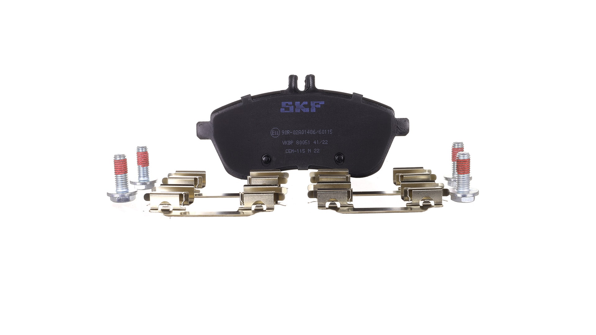 SKF VKBP 80051 Bremseklosser Høyde: 71,5mm, Tykkelse: 20,5mm