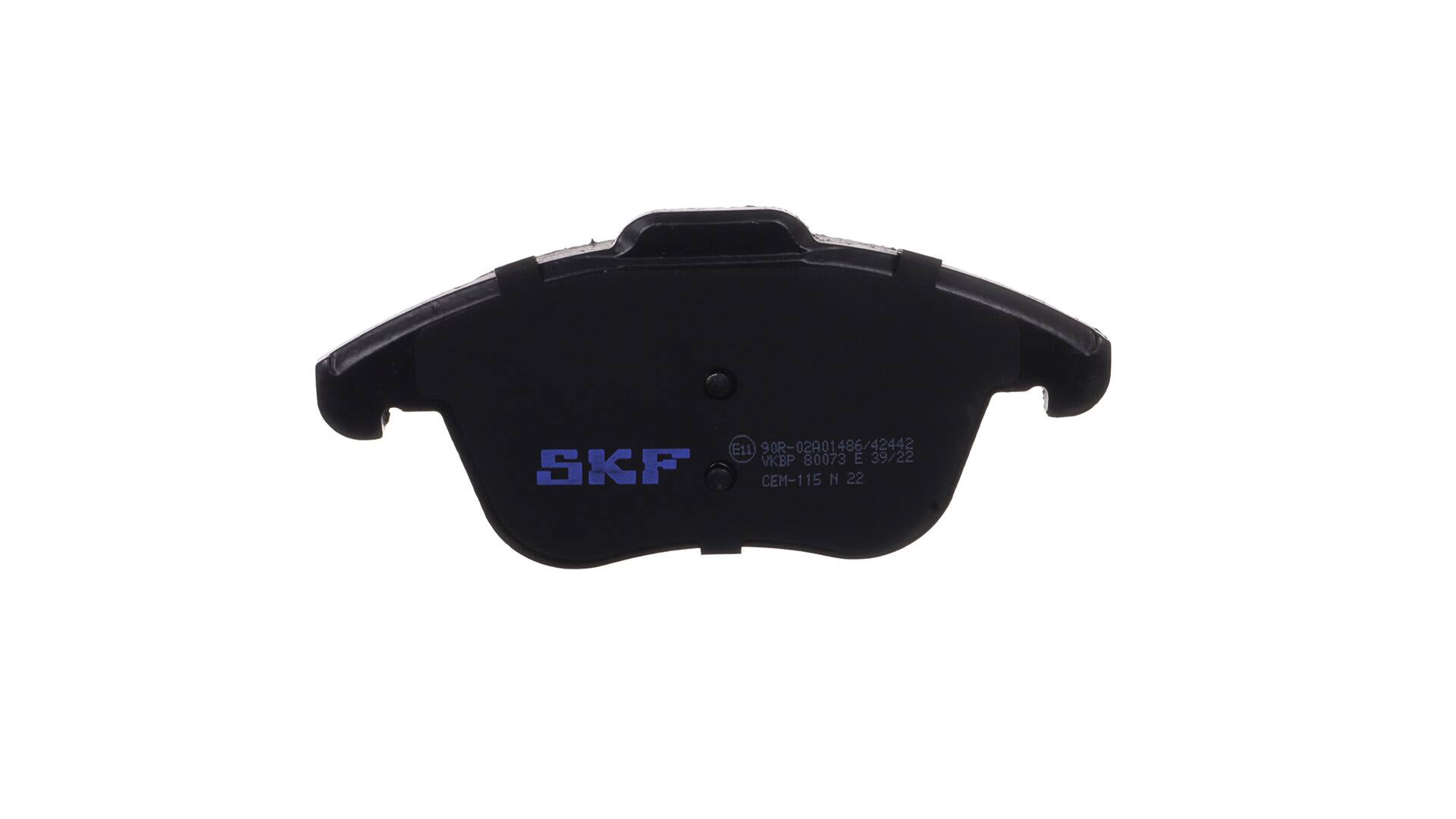 Plaquettes de frein 5N0 698 151 A SKF VKBP80073E PEUGEOT, VOLKSWAGEN, AUDI, SEAT, SKODA