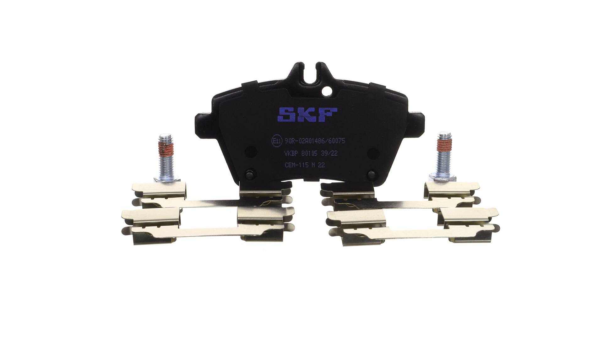 Brake pad set 169 420 0920 SKF VKBP80105 MERCEDES-BENZ, FIAT