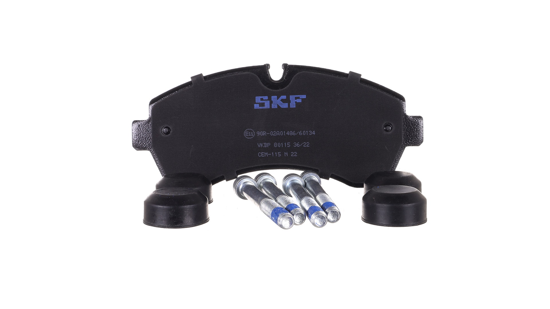 Plaquettes de frein 2E0 698 151 C SKF VKBP80115 VOLKSWAGEN, MERCEDES-BENZ, AUDI, SKODA, SEAT