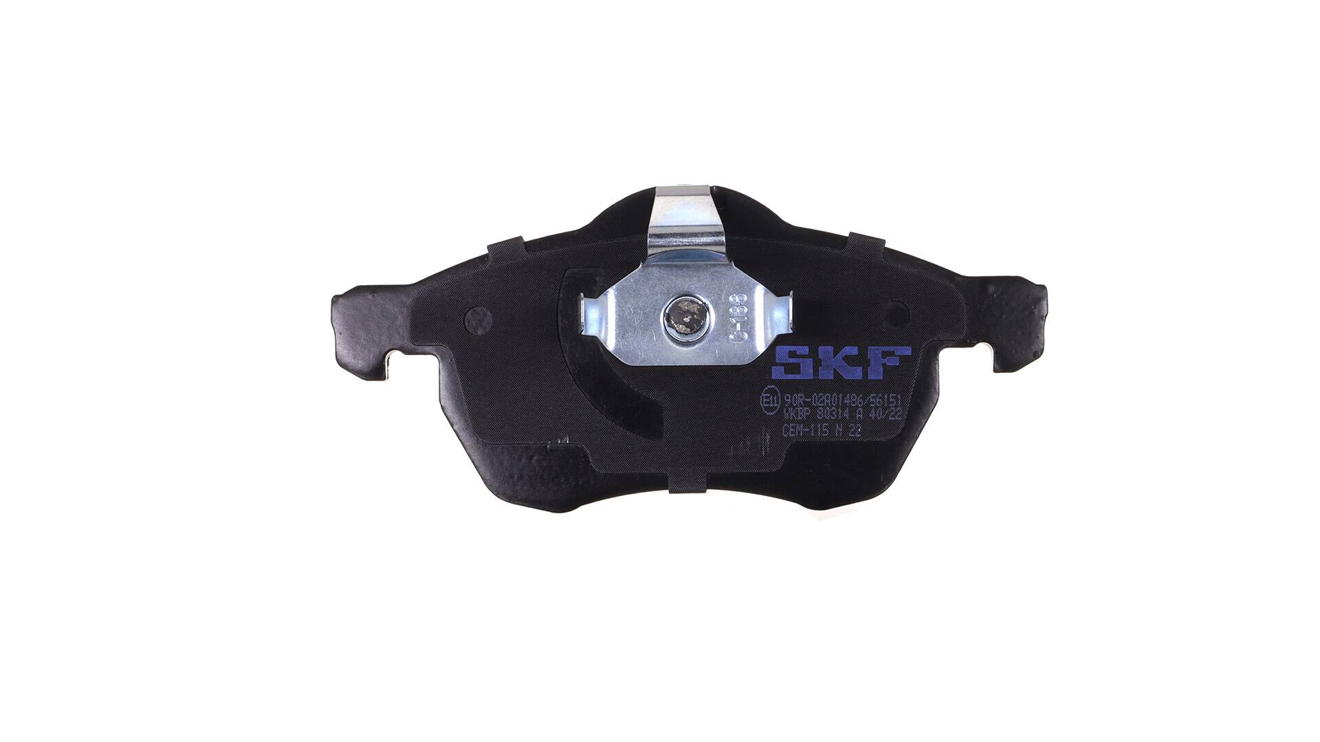 Plaquettes de frein 1605957 SKF VKBP80314A OPEL, SUZUKI, HONDA, CHEVROLET, SAAB