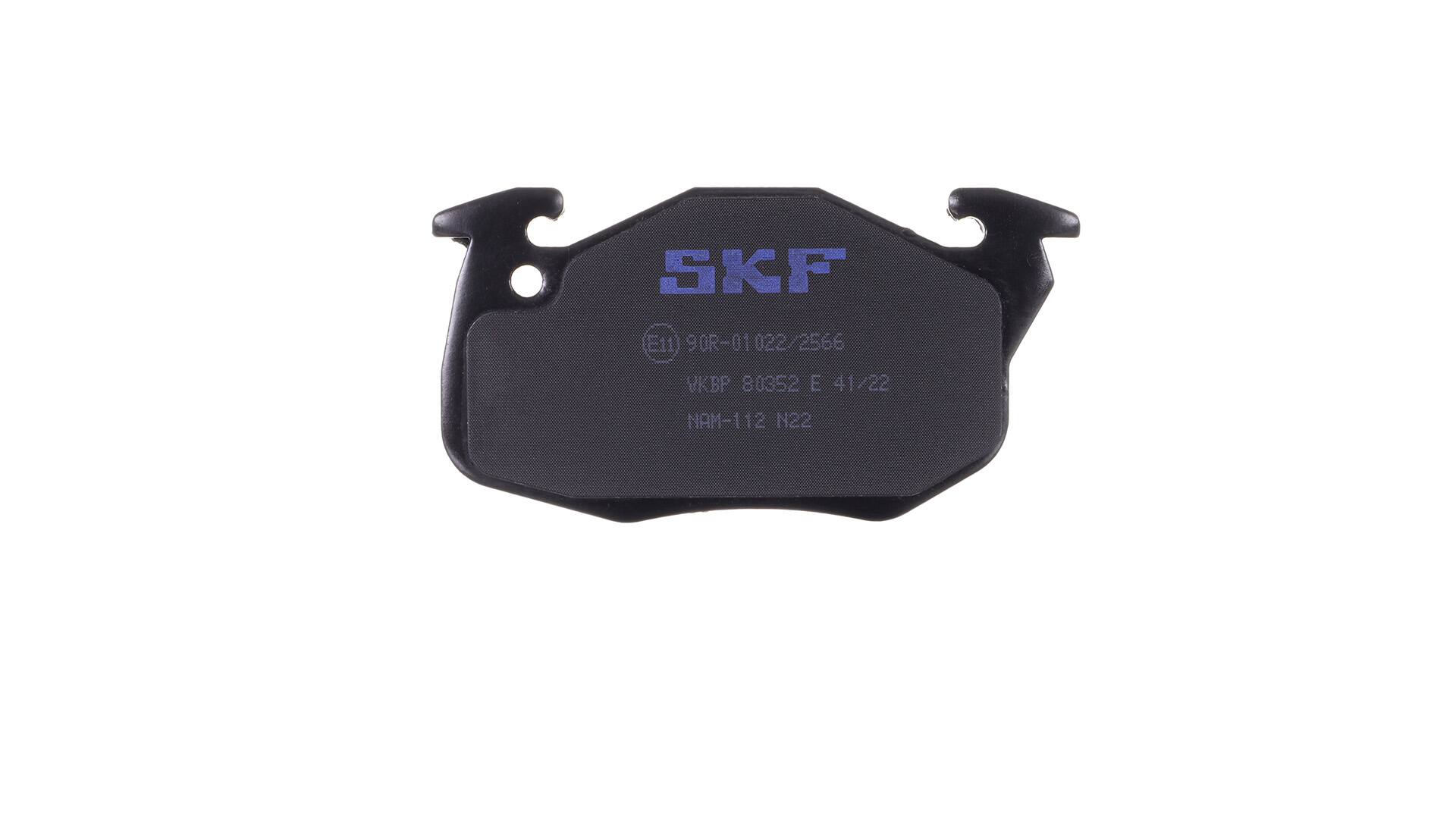 Plăcuțe de frână E172504 SKF VKBP80352E VW, PEUGEOT, CITROЁN, VAUXHALL