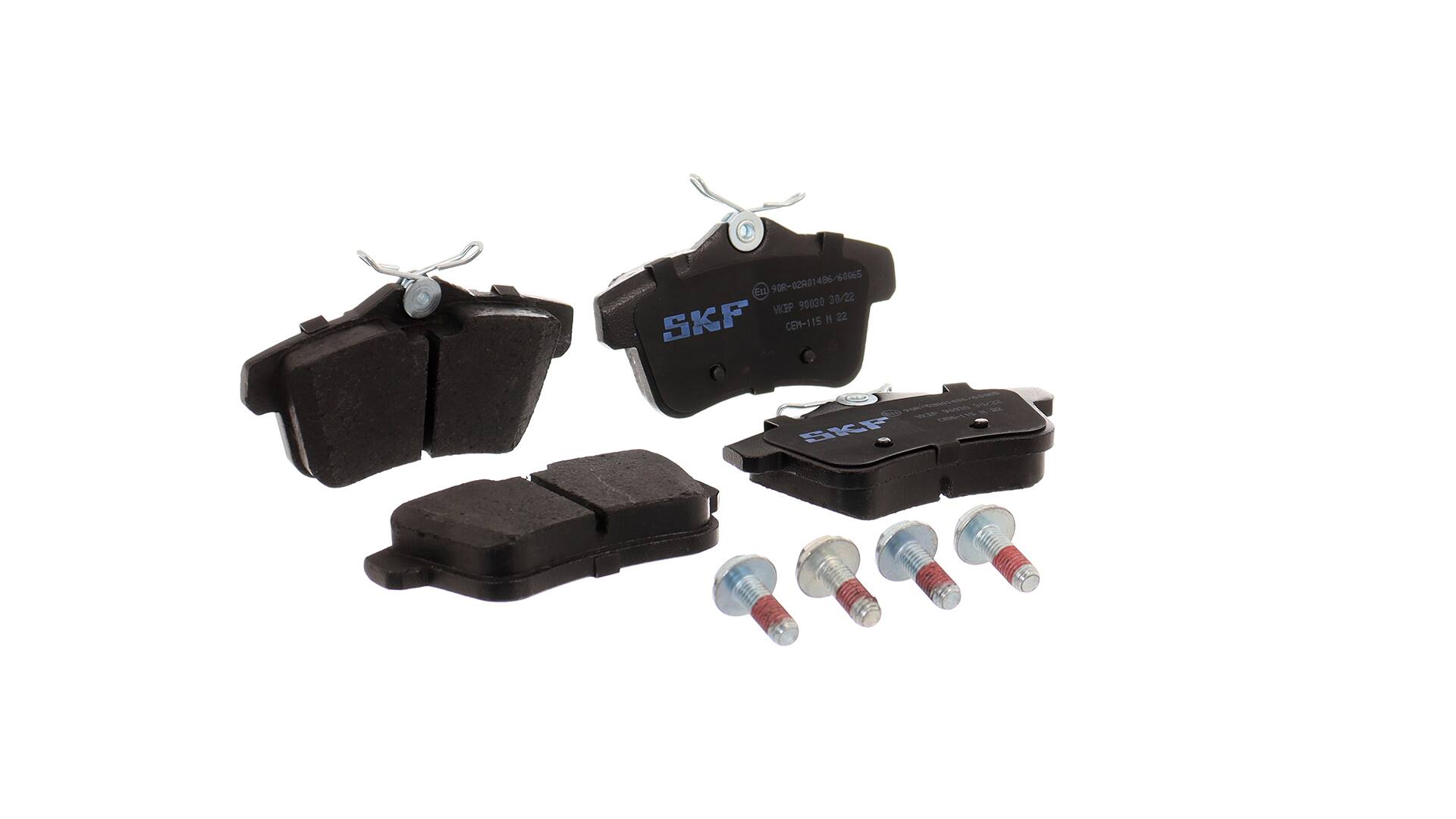Brake pad set, disc brake SKF VKBP 90030 rating