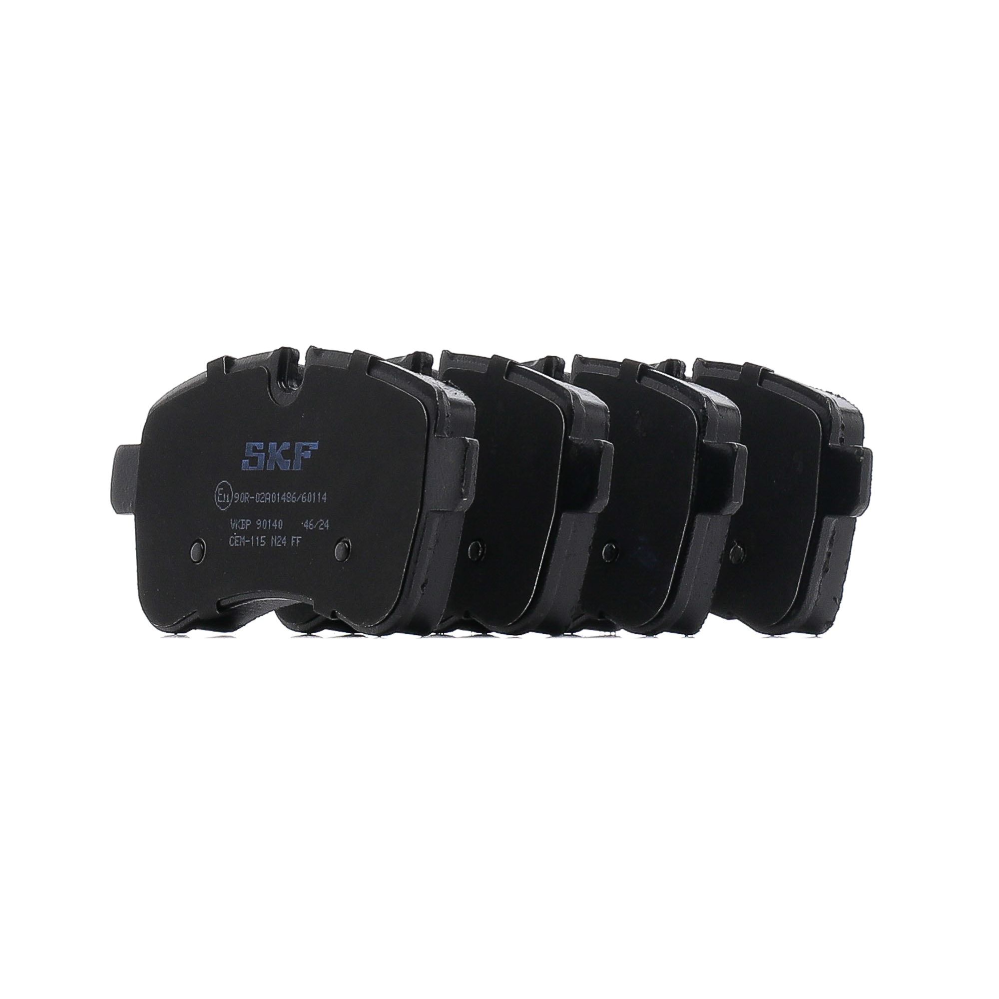 SKF VKBP 90140 Plaquettes de frein Hauteur: 72,6mm, Épaisseur: 20,7mm