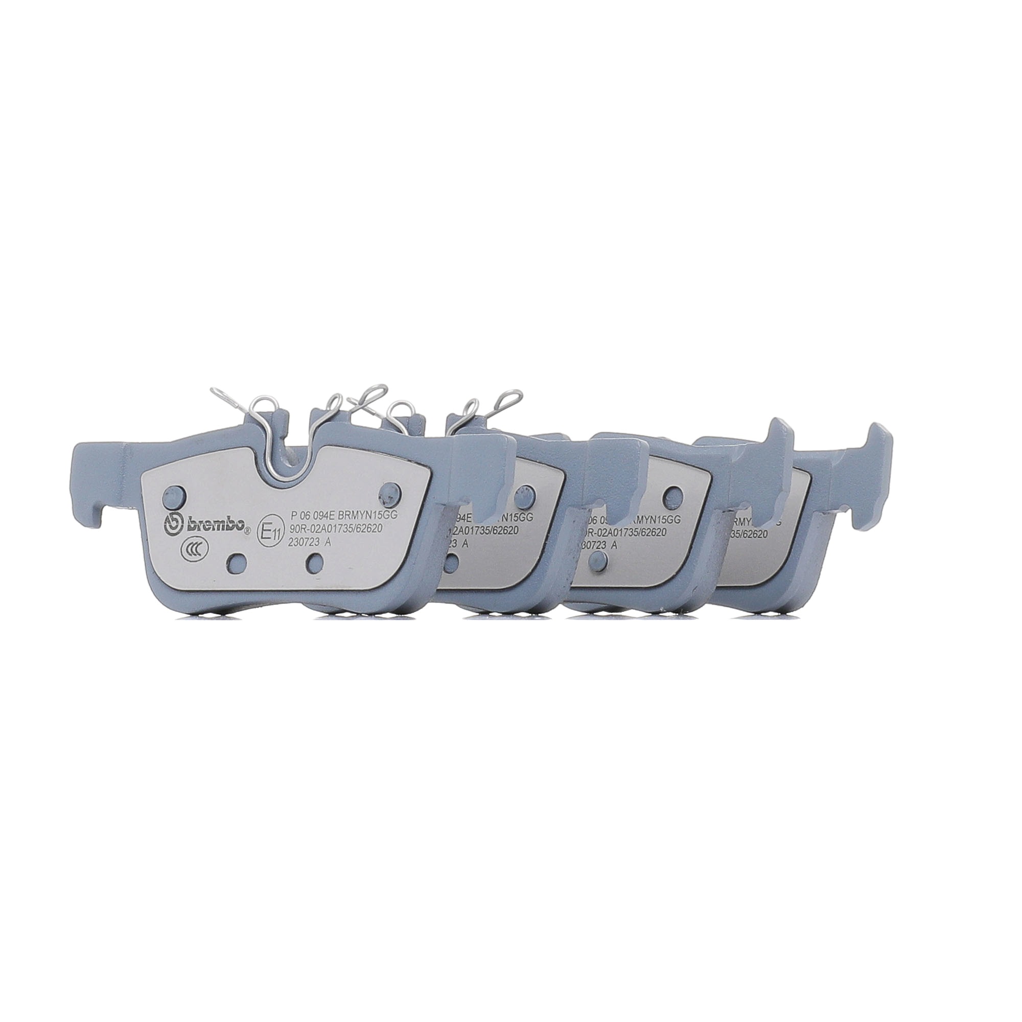 Комплект спирачно феродо, дискови спирачки 34218843651 BREMBO P06094E BMW, MINI