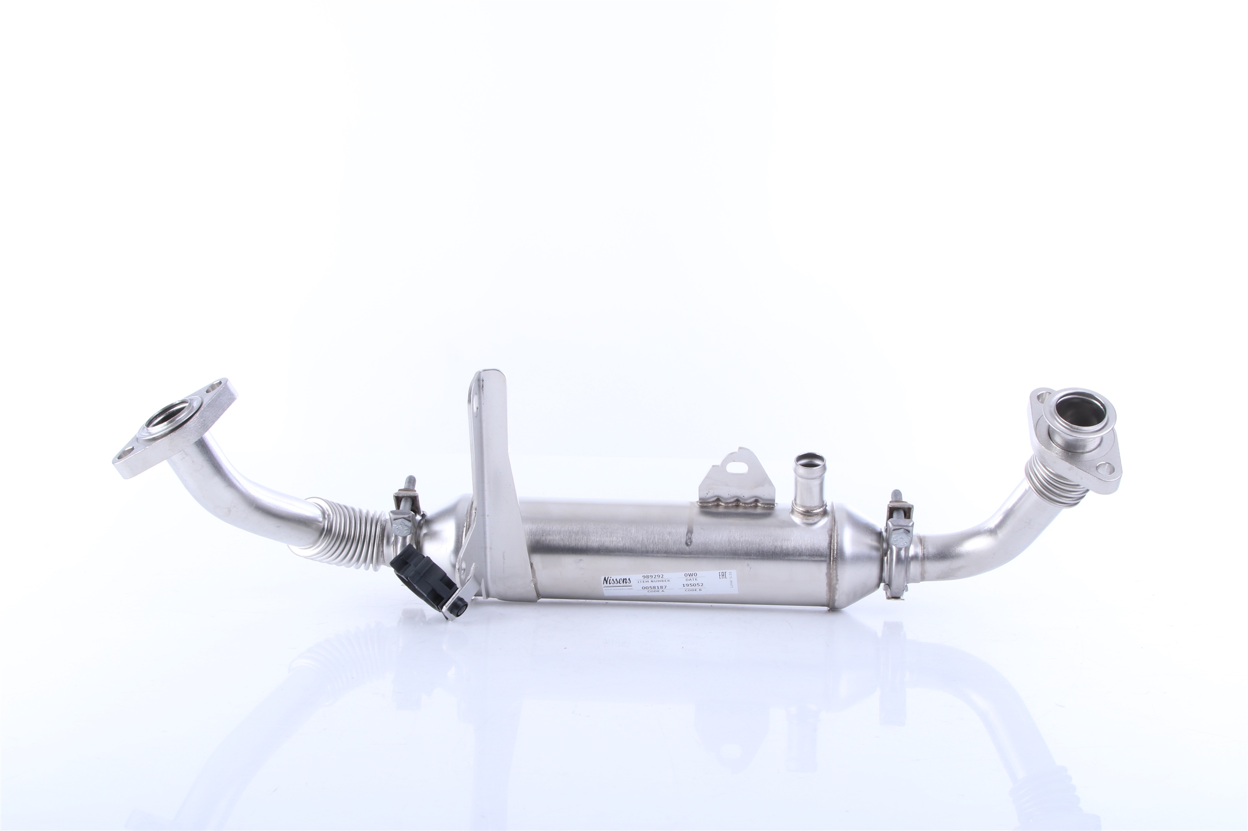 NISSENS 989292 ЕГР охладител FIAT IDEA