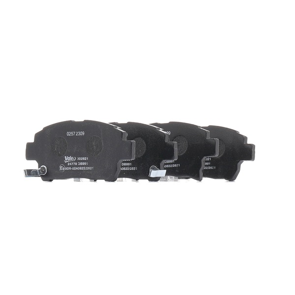 Bremsbeläge 302621 VALEO 0446574020 TOYOTA, MITSUBISHI, LEXUS, DAIHATSU, ASTON MARTIN
