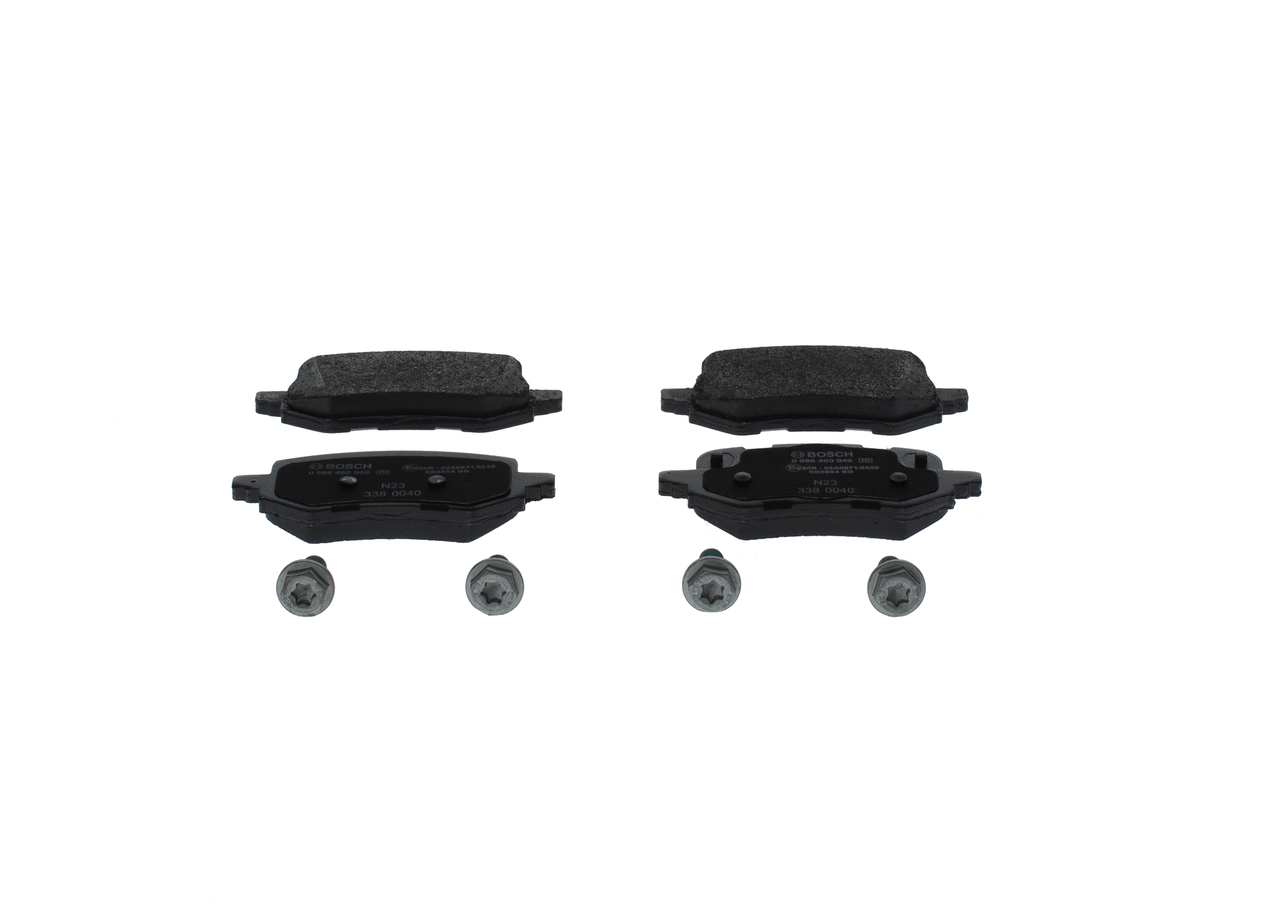 Bremsbeläge 0 986 460 049 BOSCH 2413374 FORD