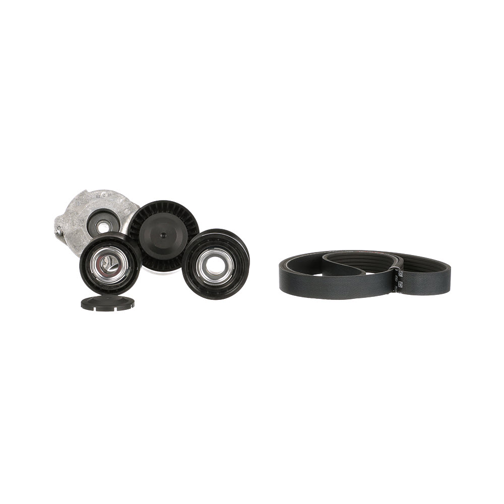 GATES K136PK2460 Poly v riemen kit AUDI A6 C8 Sedan (4A2) 55 TFSi e quattro 367 Pk Benzine/Elektro DRYA