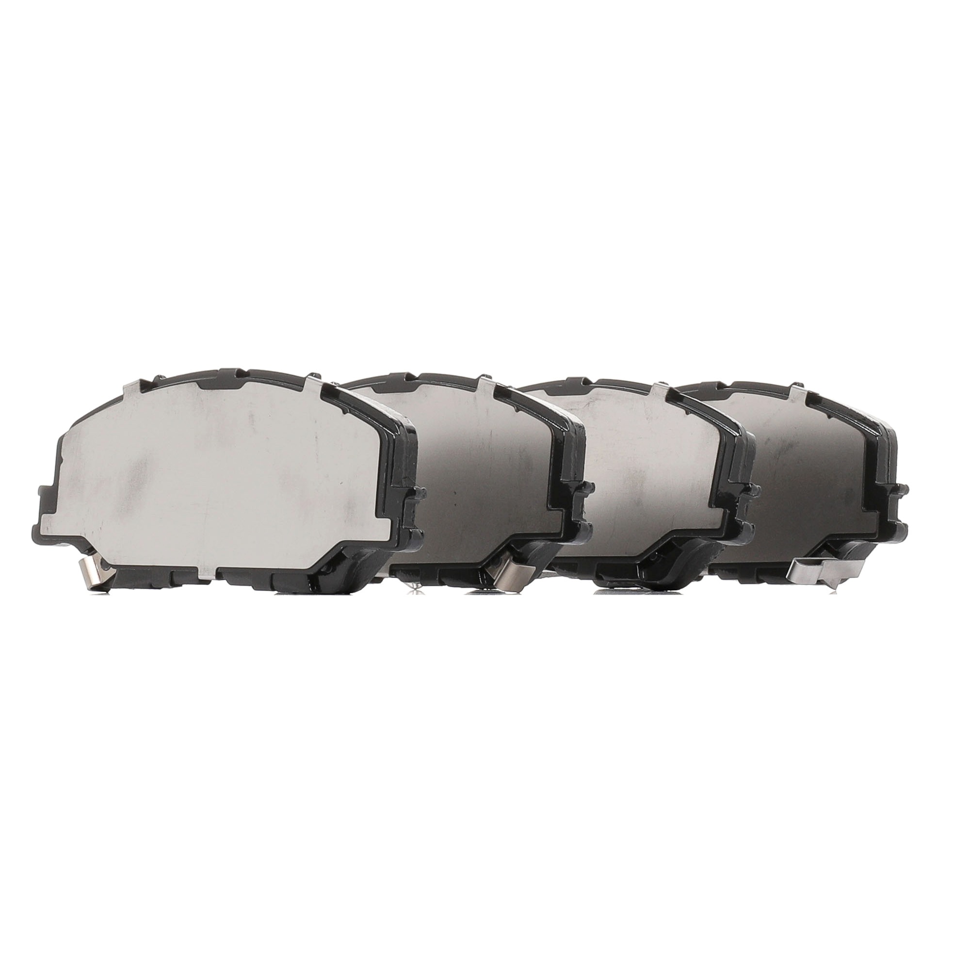 TEXTAR 2653401 Brake pad set Width: 151,6mm, Height: 61,1mm, Thickness: 16,9mm