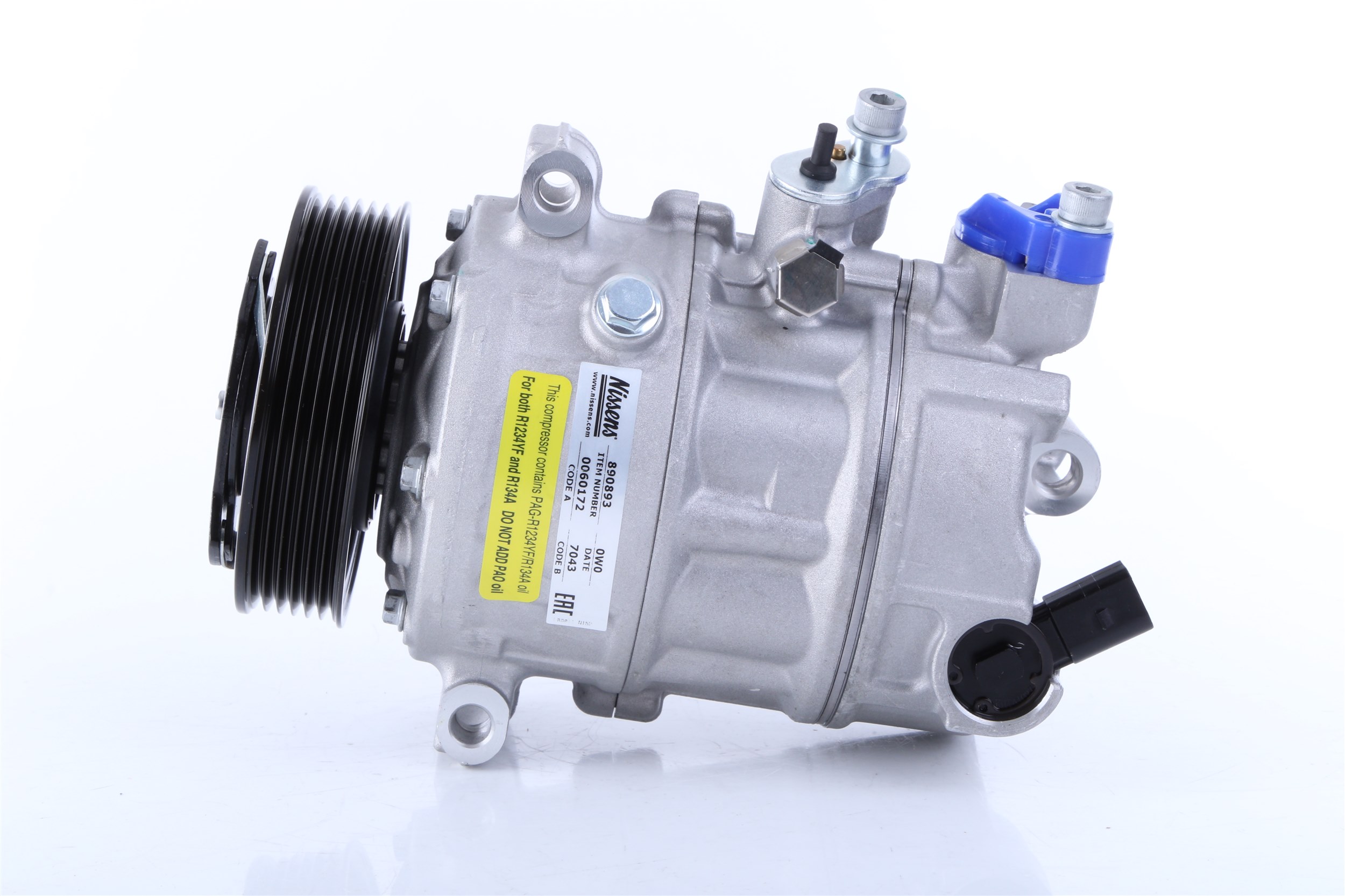 AC-kompressor NISSENS 890893