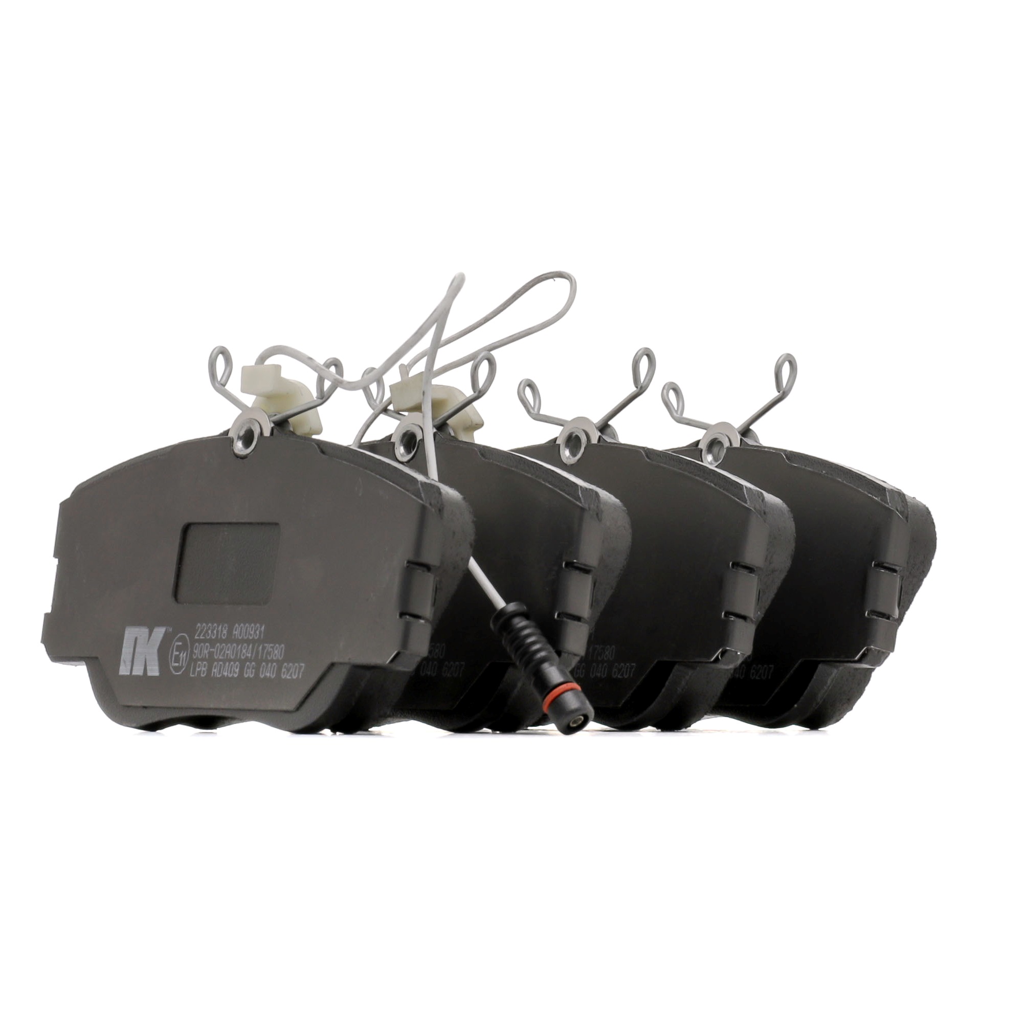 Brake pad set, disc brake NK 223318 rating